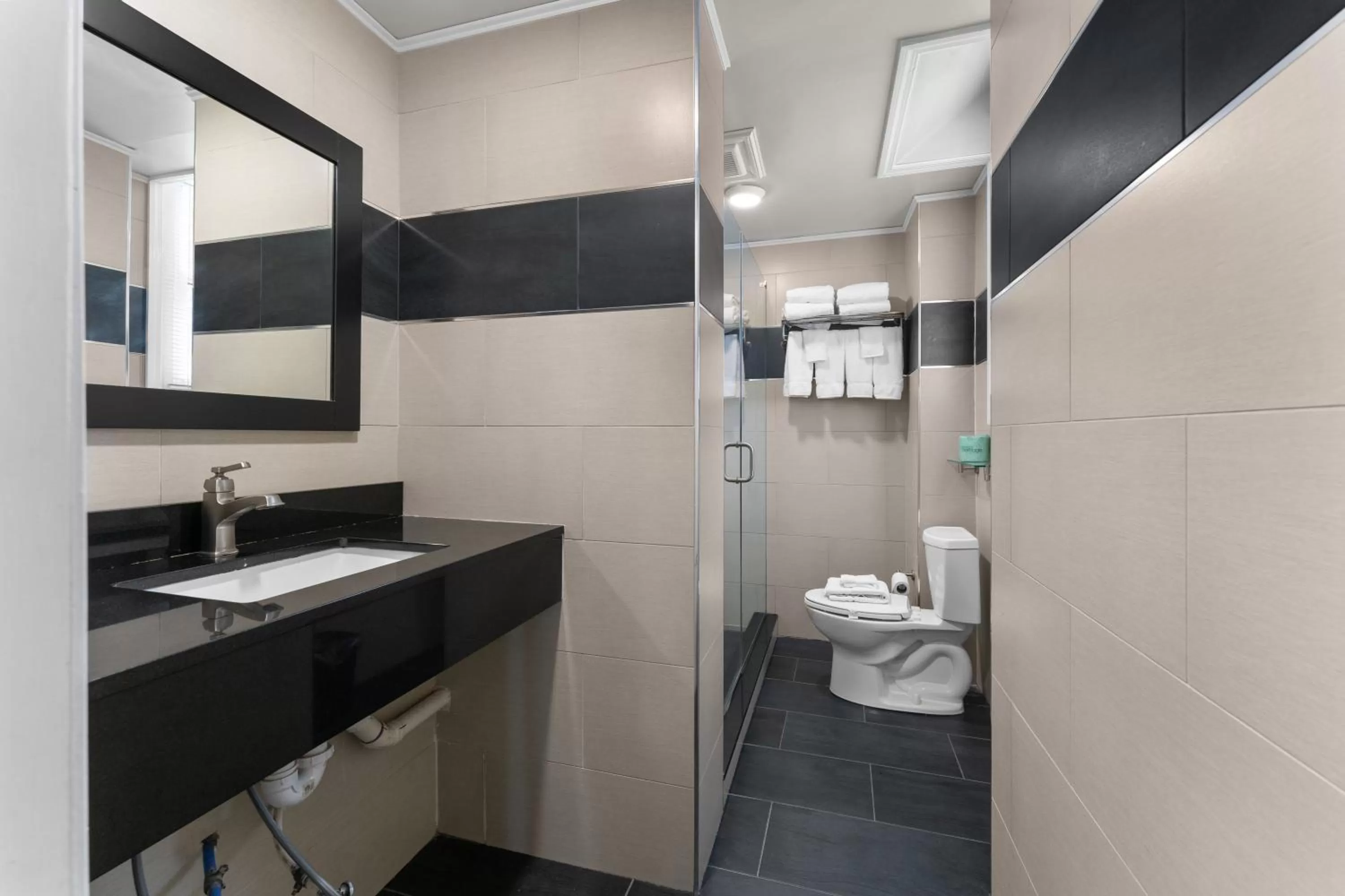 Shower in Red Lion Inn & Suites Philadelphia