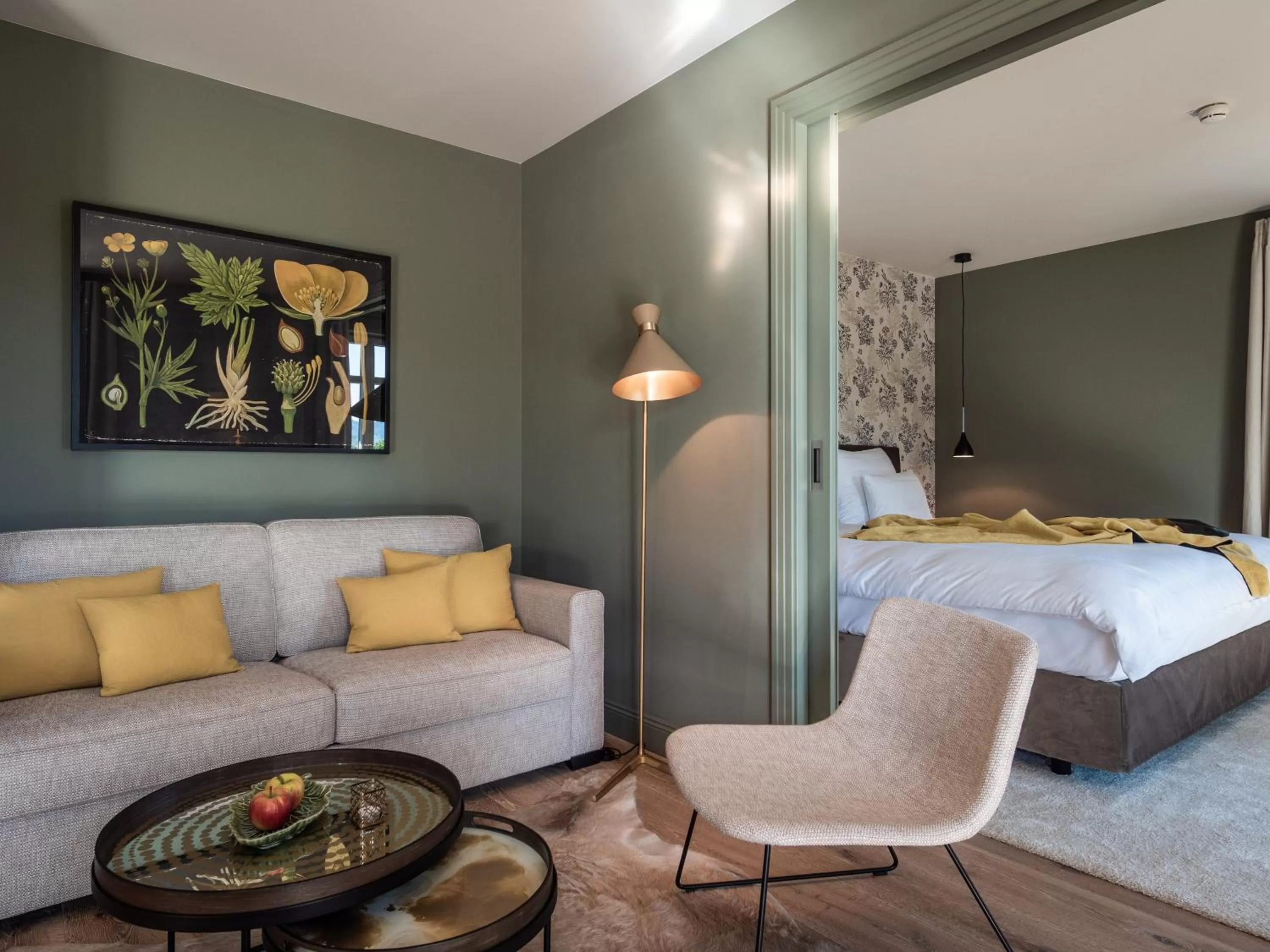 Living room in Alpenloge Hotel