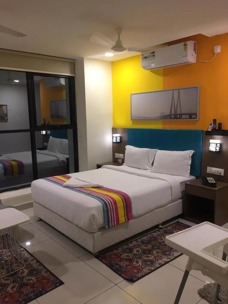 Photo of the whole room, Bed in Hotel White Fields Hitec City, Hyderabad