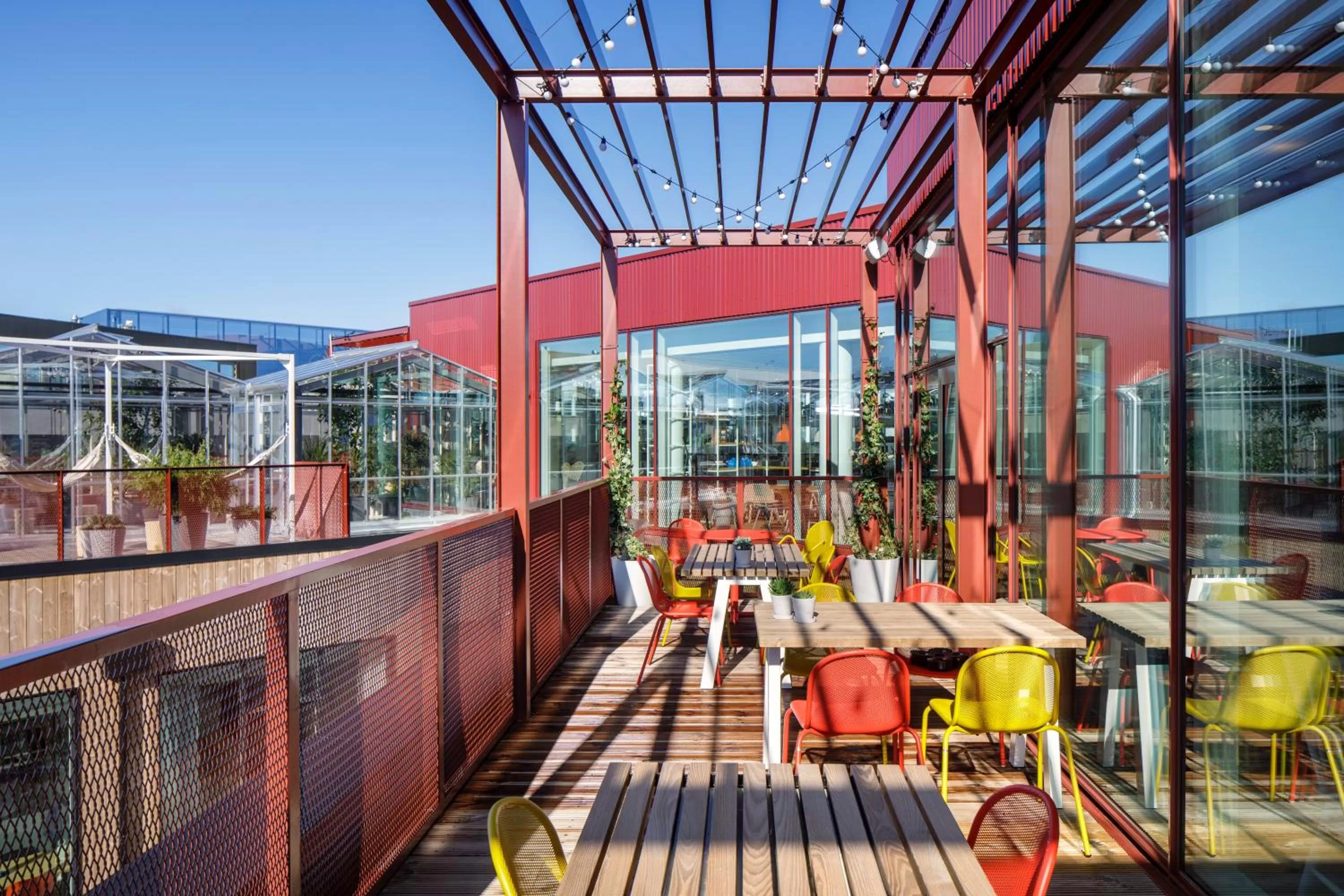 Garden in Zoku Copenhagen