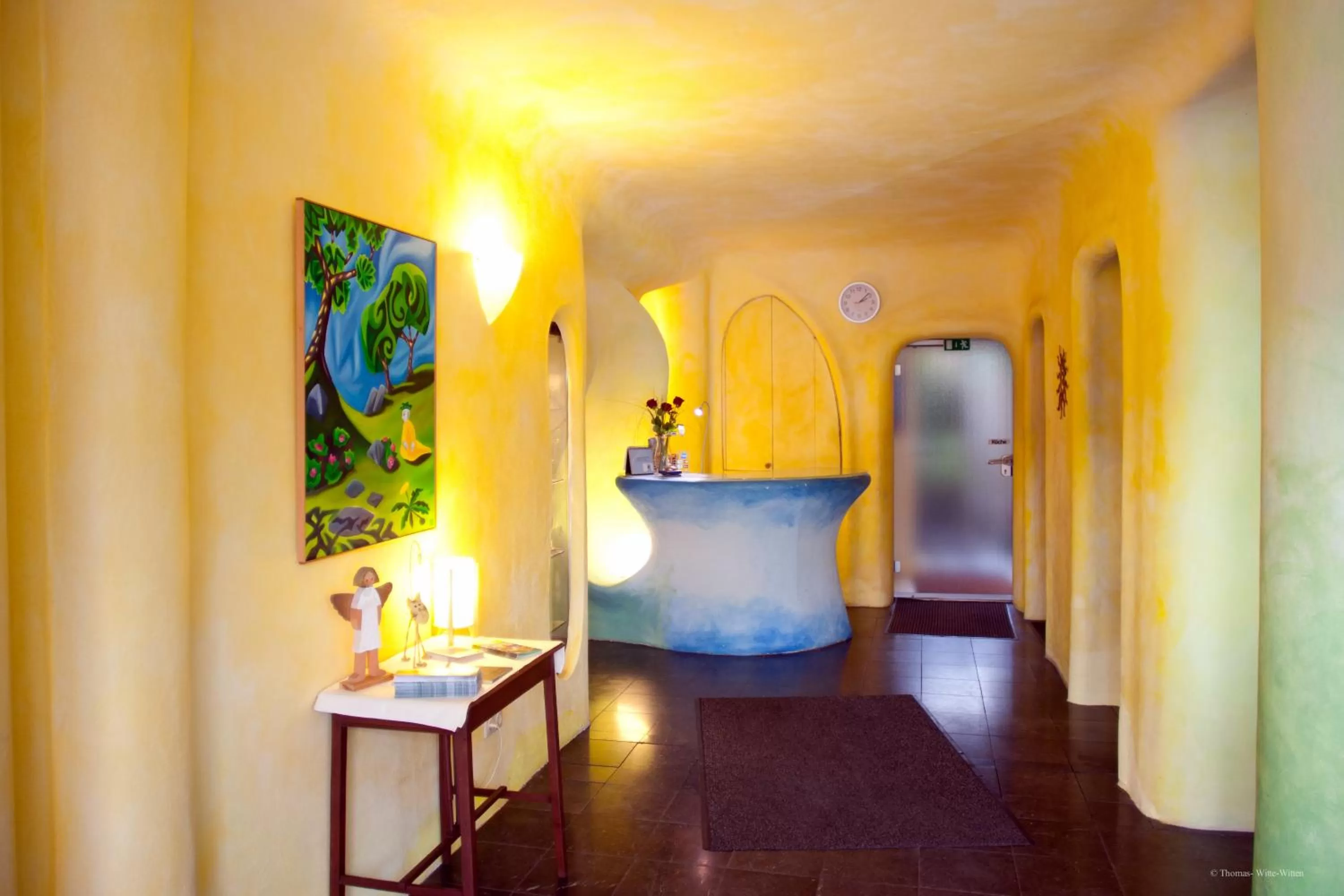 Lobby or reception, Bed in Hotel Georg