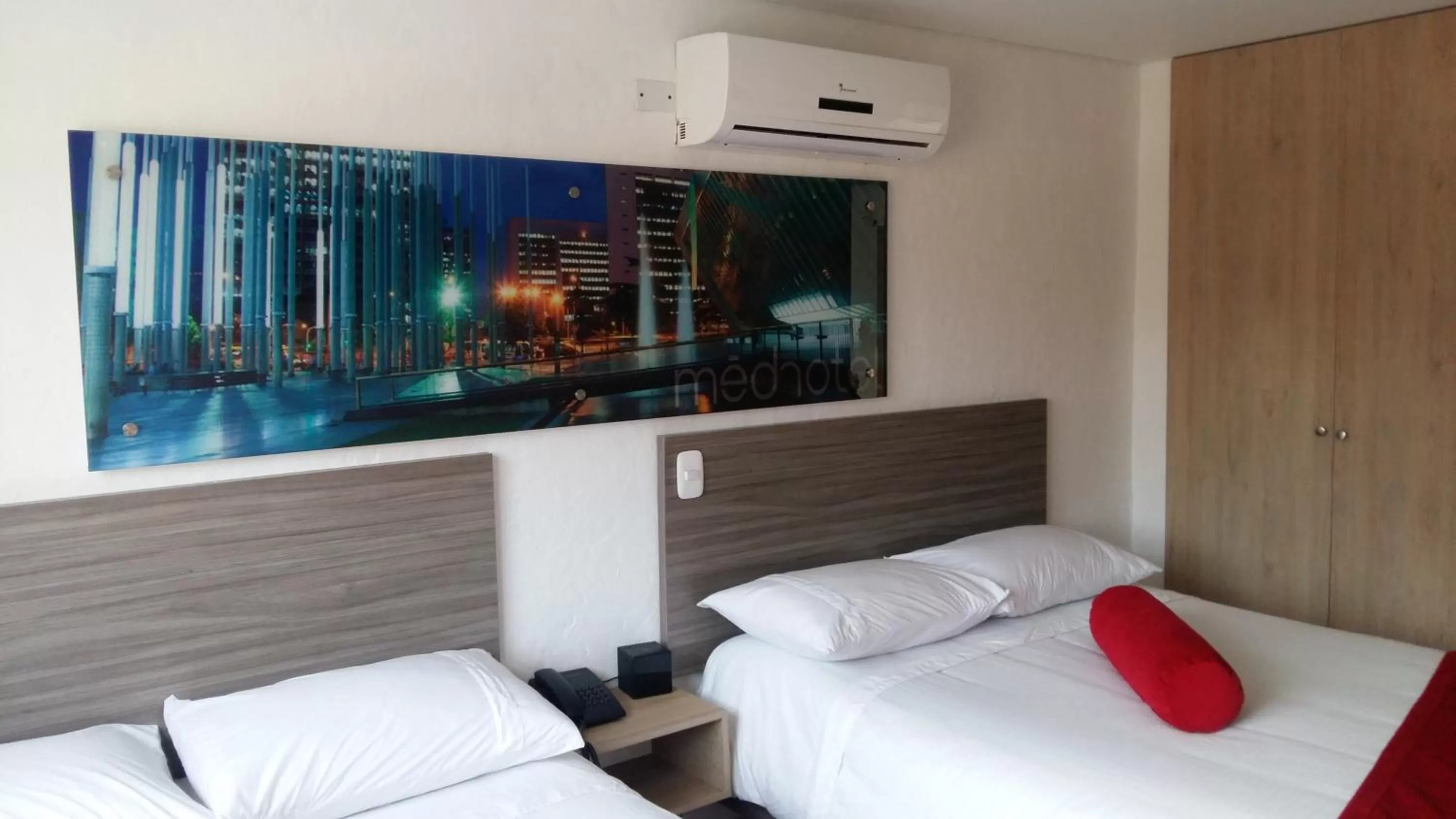 Bedroom, Bed in Hotel Med 70