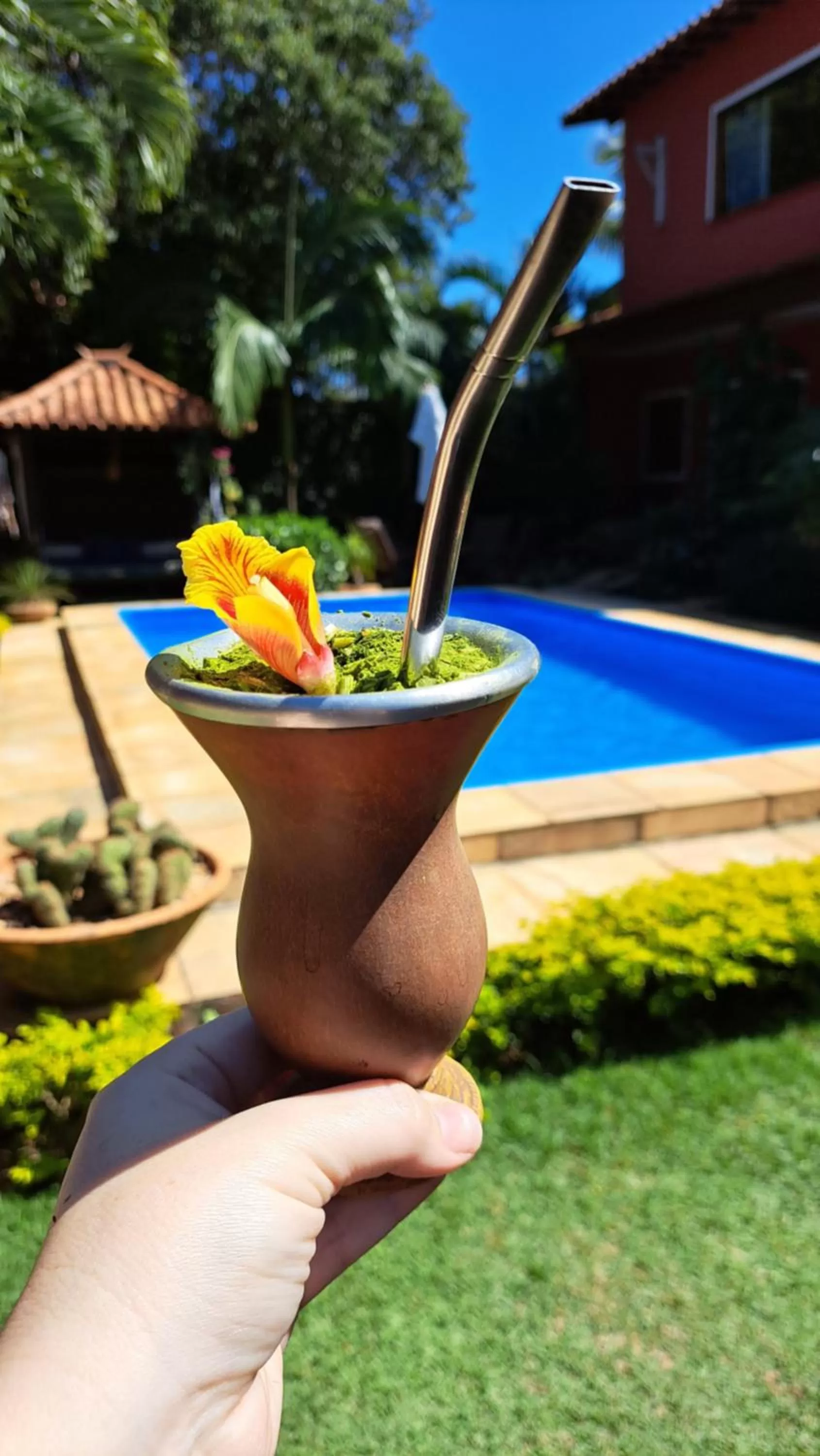 Swimming Pool in Pousada Casa da Aroeira