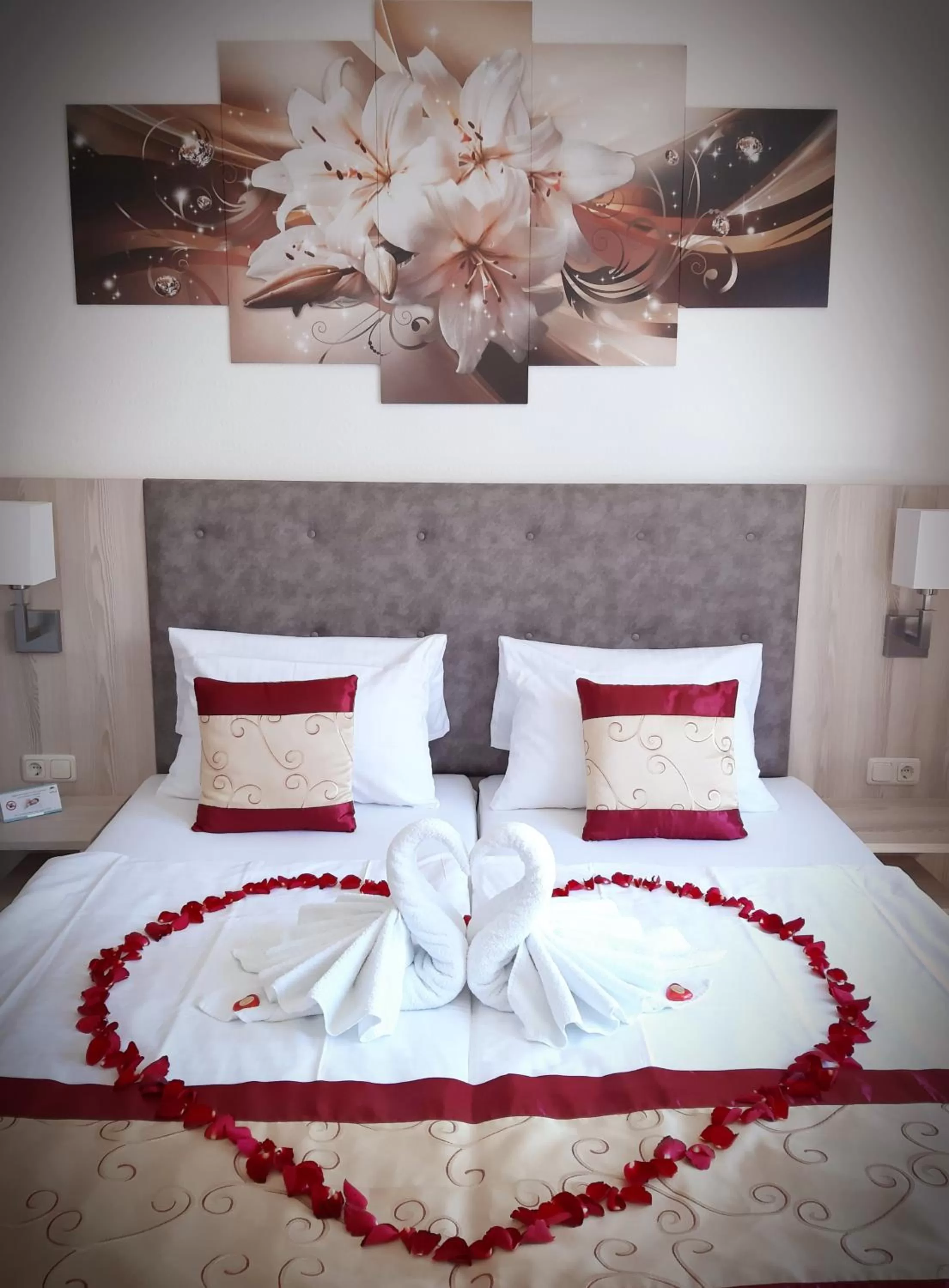 Bed in Hotel Medebach - Zum Schwanenkönig