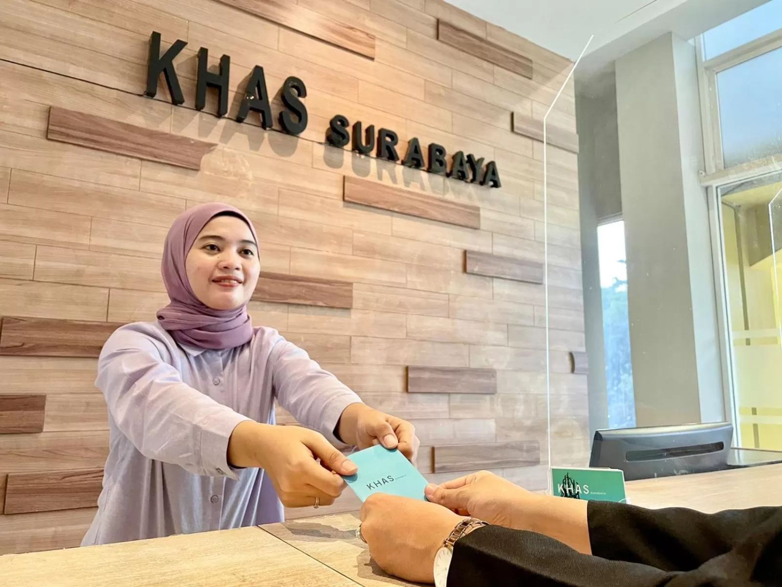 Lobby or reception in KHAS Surabaya Hotel