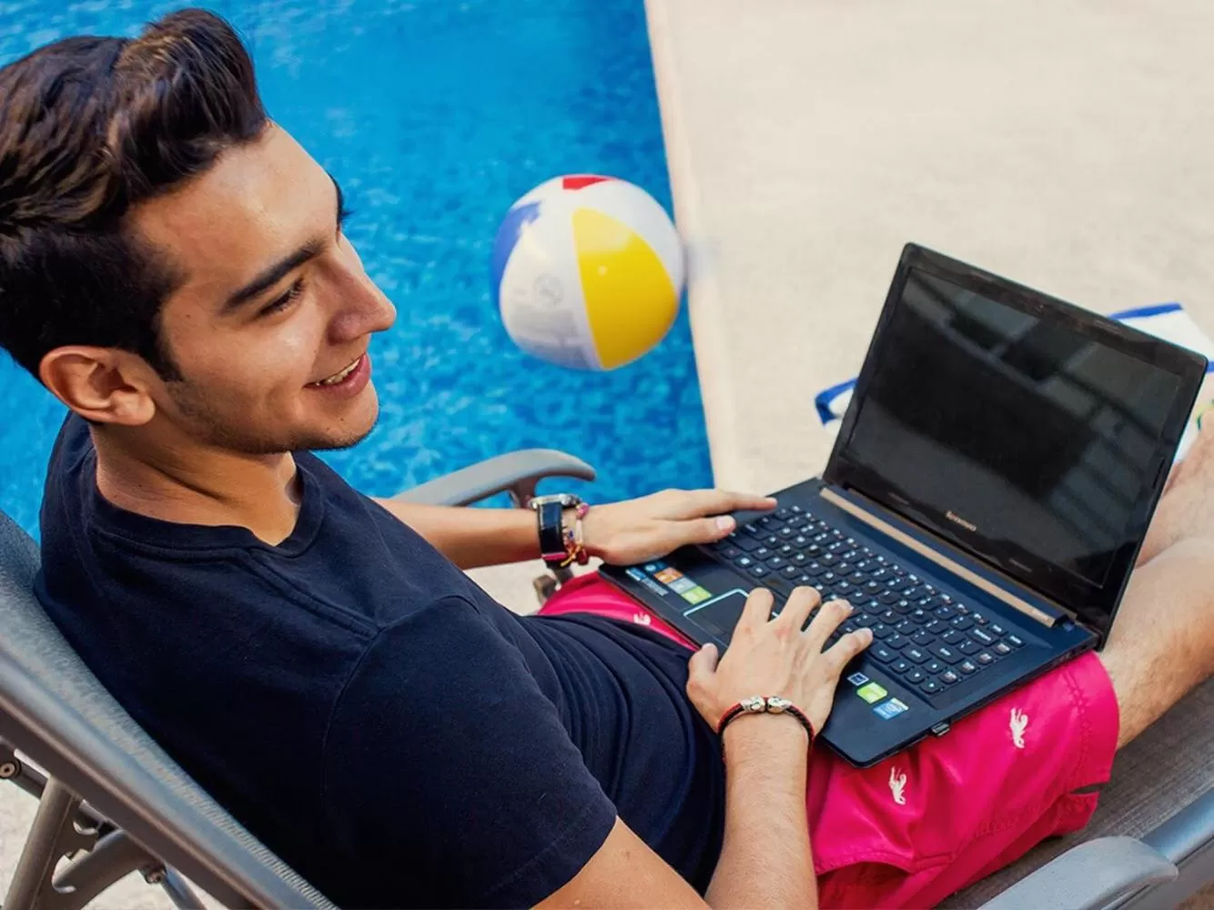 Swimming pool in Gran Hotel Residencial Galerias