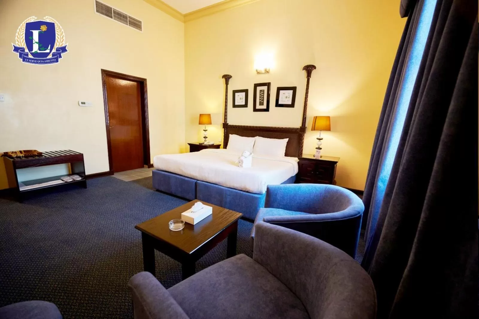 Bed in La Rosa Hotel, Juffair