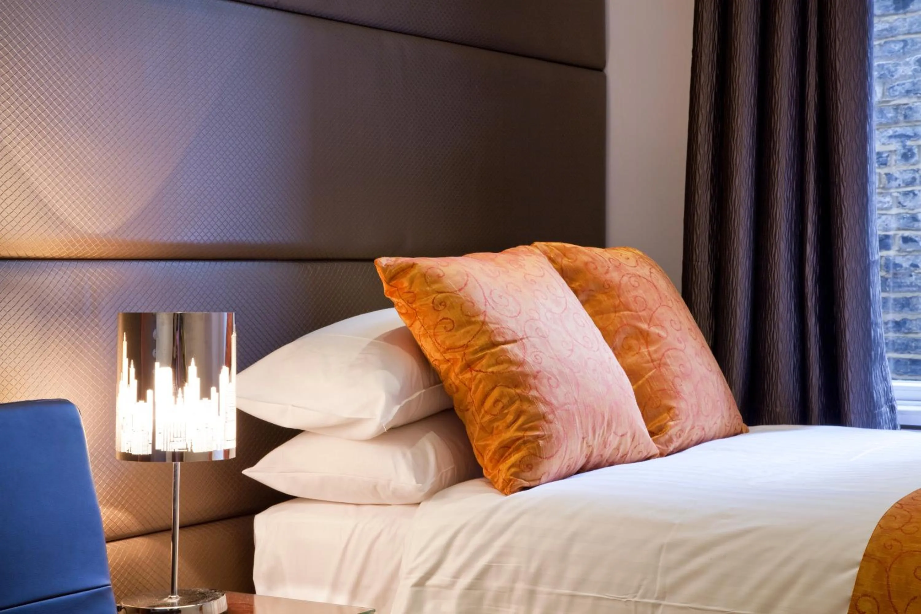 Decorative detail, Bed in City Inn Russell Square