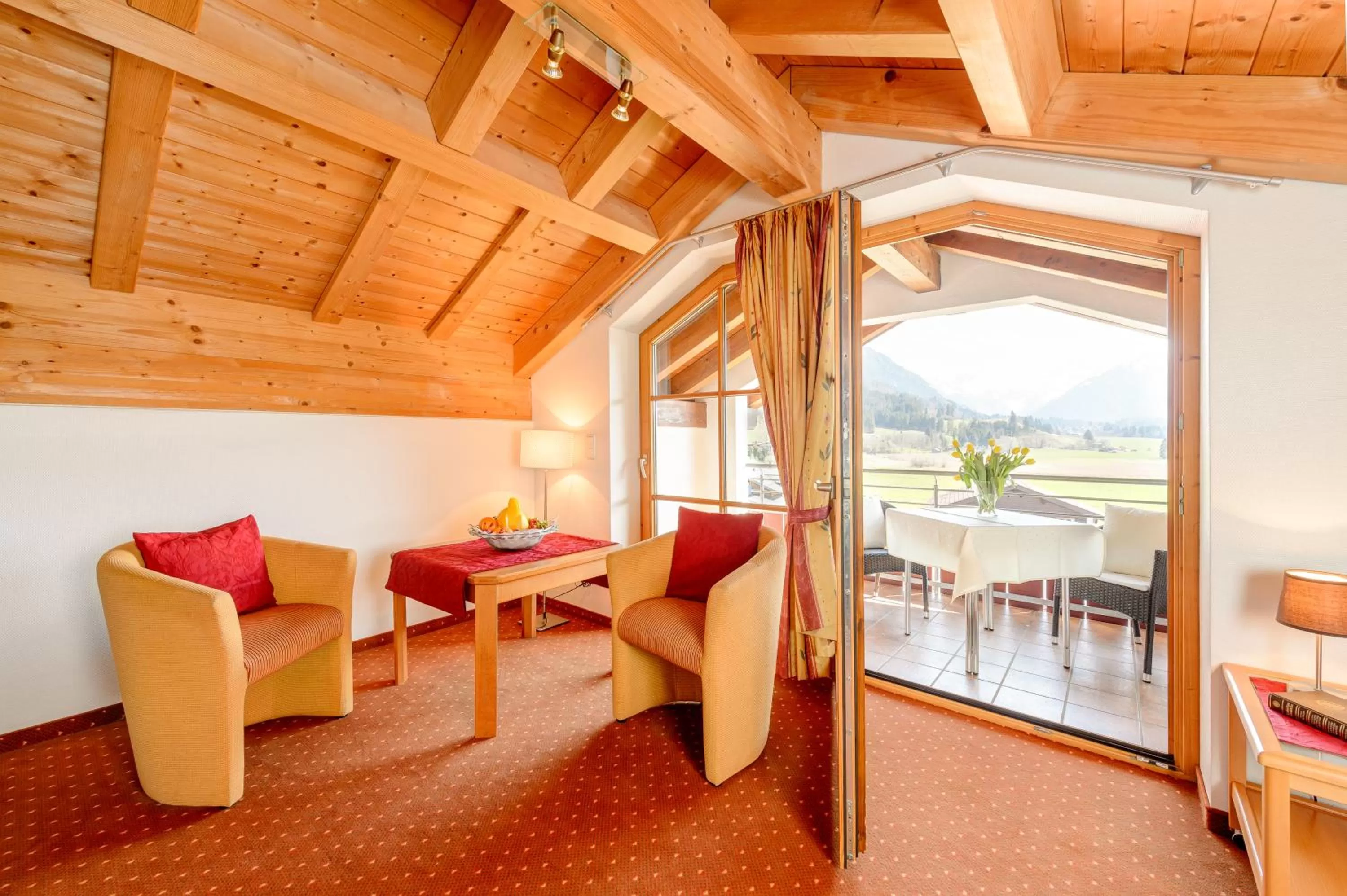 Day, Seating Area in Familien- und Wellnesshotel "Viktoria"