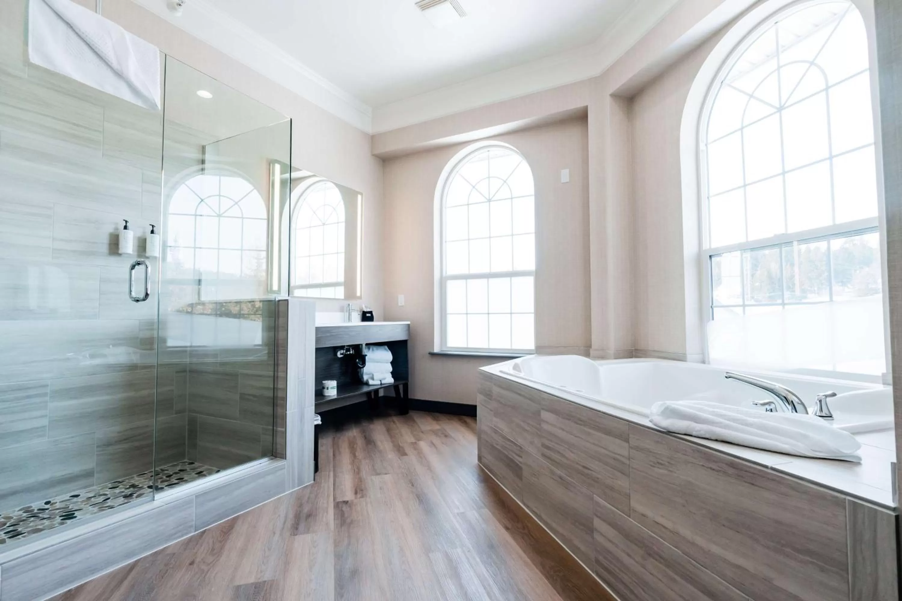 Bathroom in Hotel NoBo Cascade, Tapestry Collection by Hilton