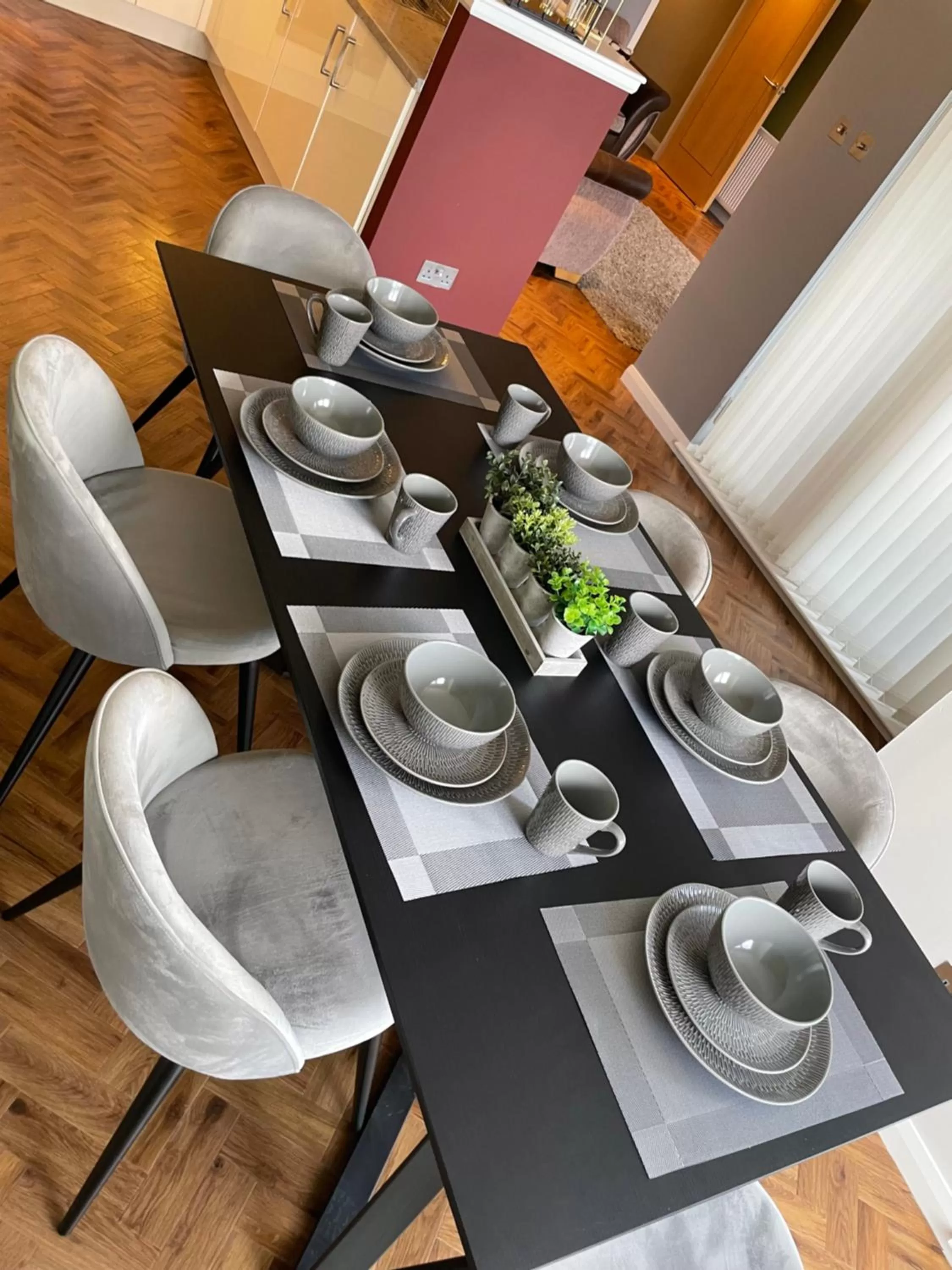 Dining area in 19th Hole Hotel, Carnoustie