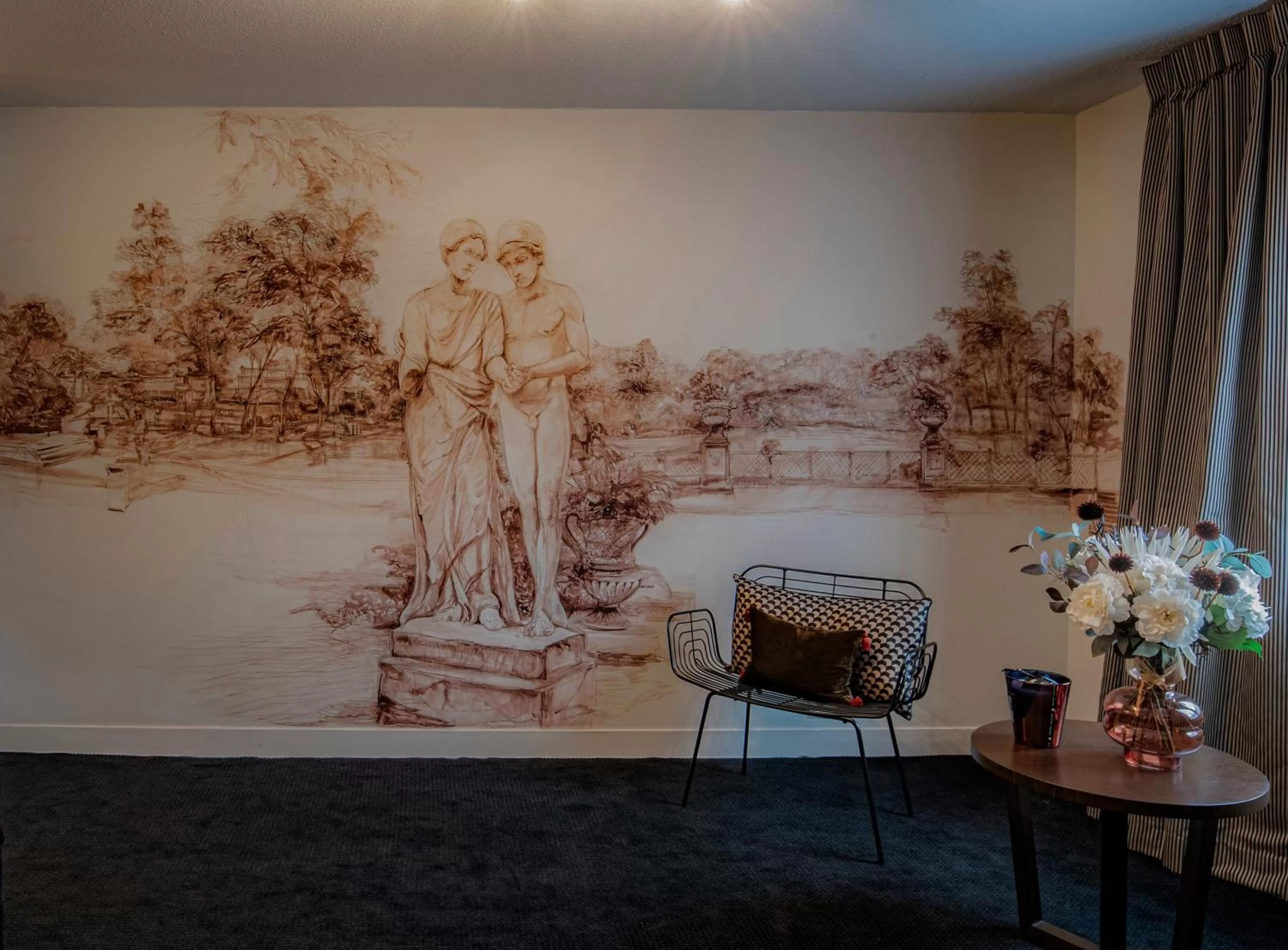 Decorative detail in Hôtel Quorum