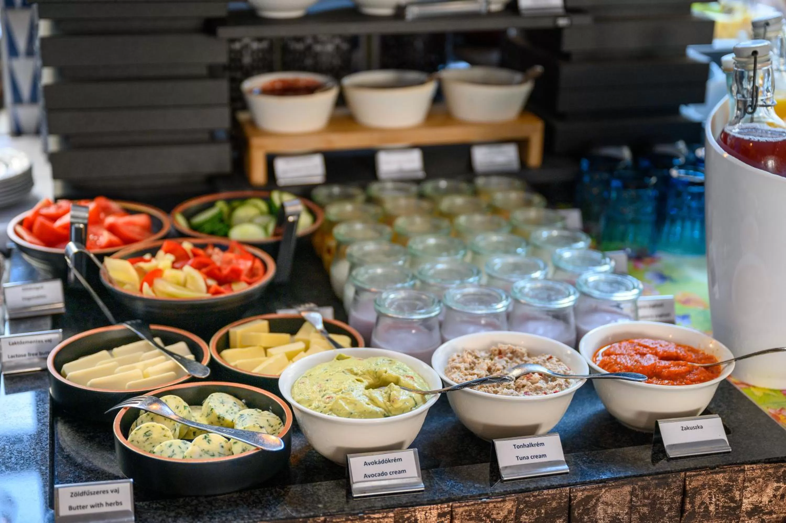 Buffet breakfast in Maison Bistro & Hotel