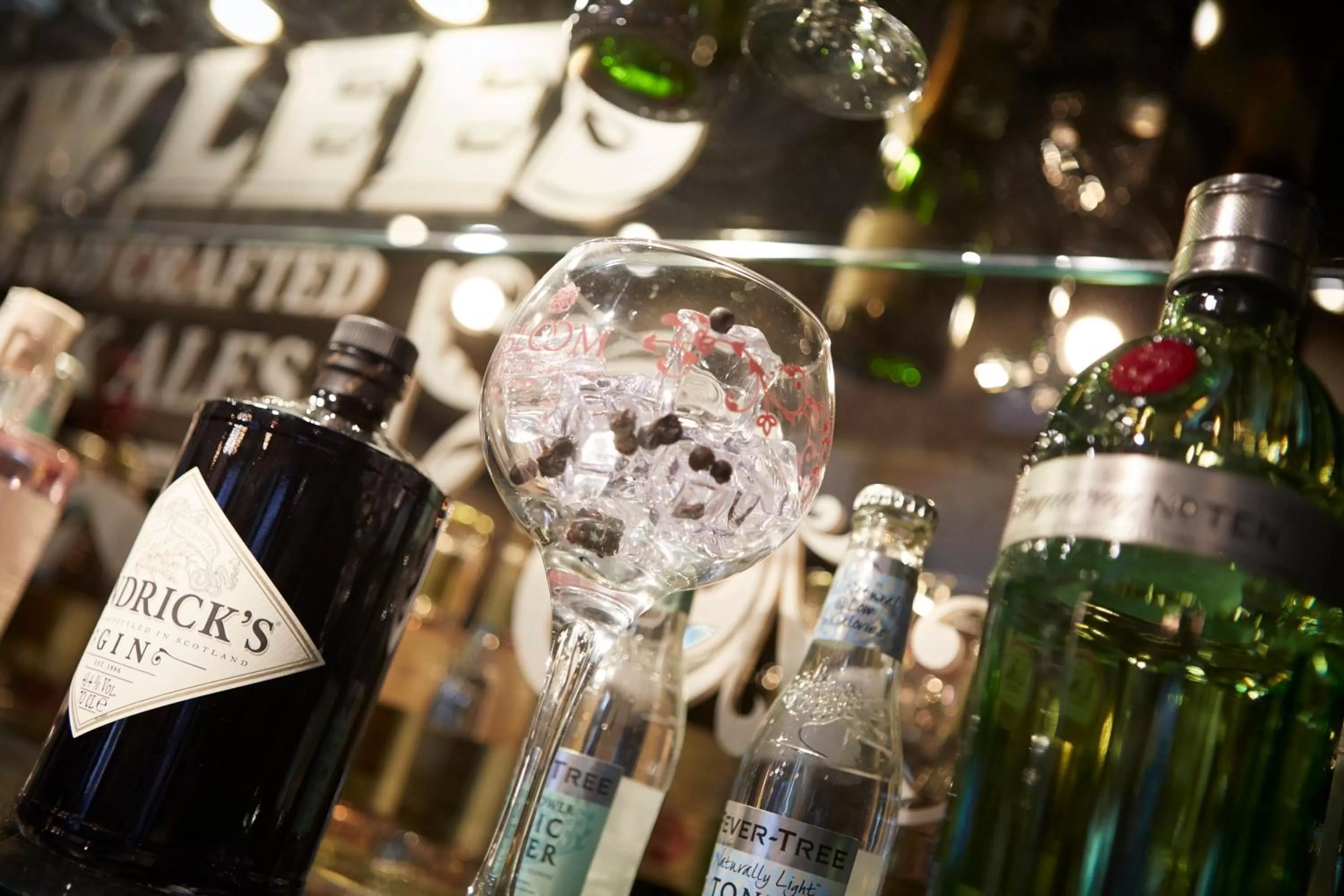 Alcoholic drinks in The Belmore