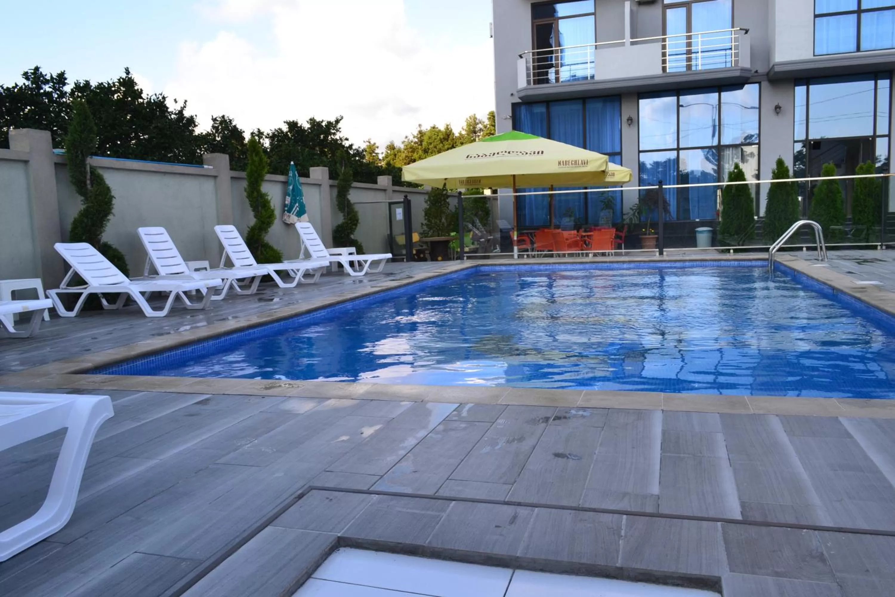 Swimming Pool in Hotel Skyline Batumi