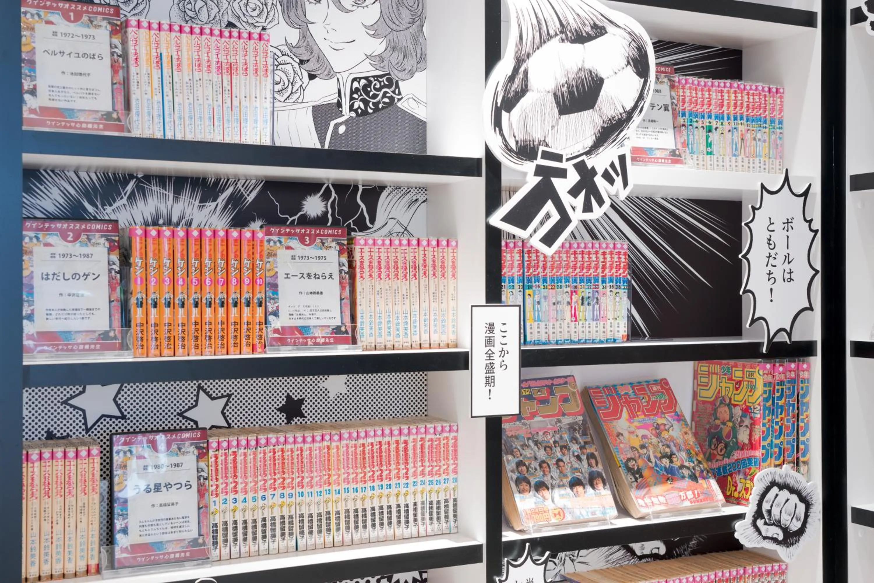 Library in Quintessa Hotel Osaka Shinsaibashi Comic & Books