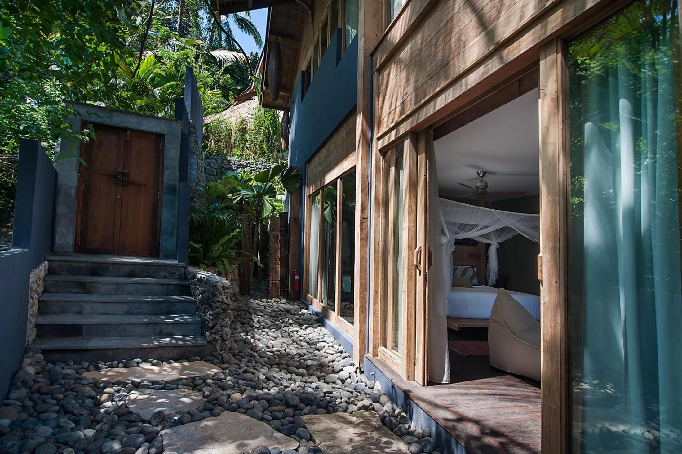 Facade/entrance in Blue Karma Dijiwa Ubud