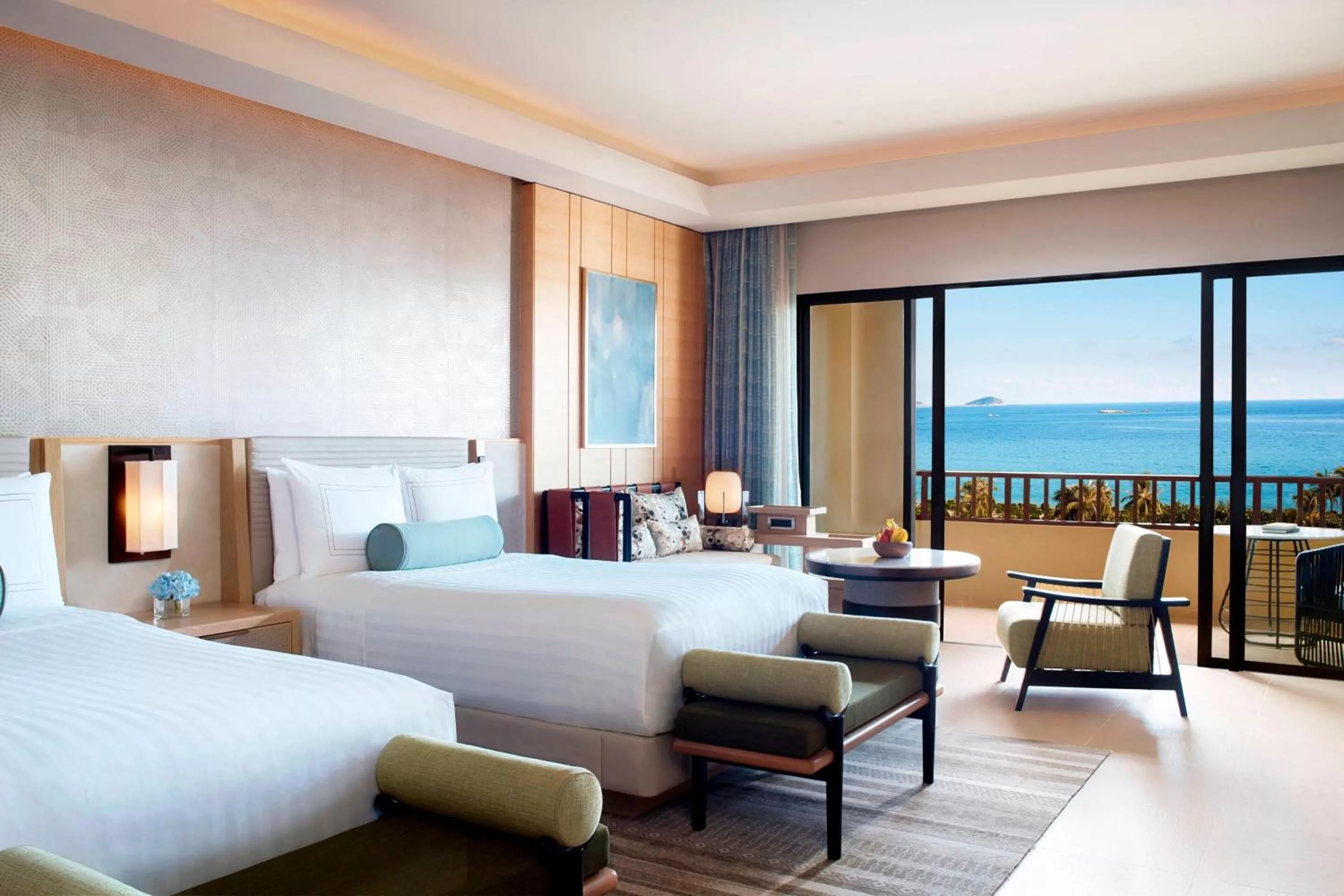 Photo of the whole room, Bed in The Ritz-Carlton Sanya, Yalong Bay