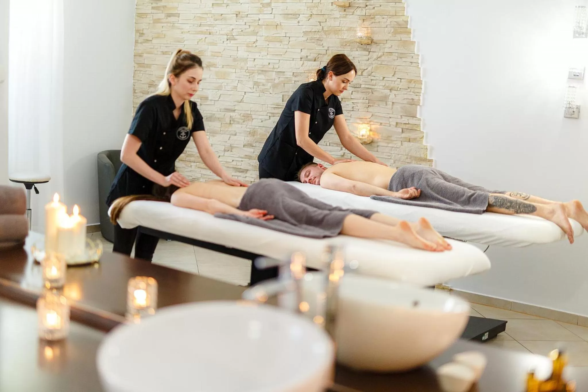 People in Hotel Robert's Port