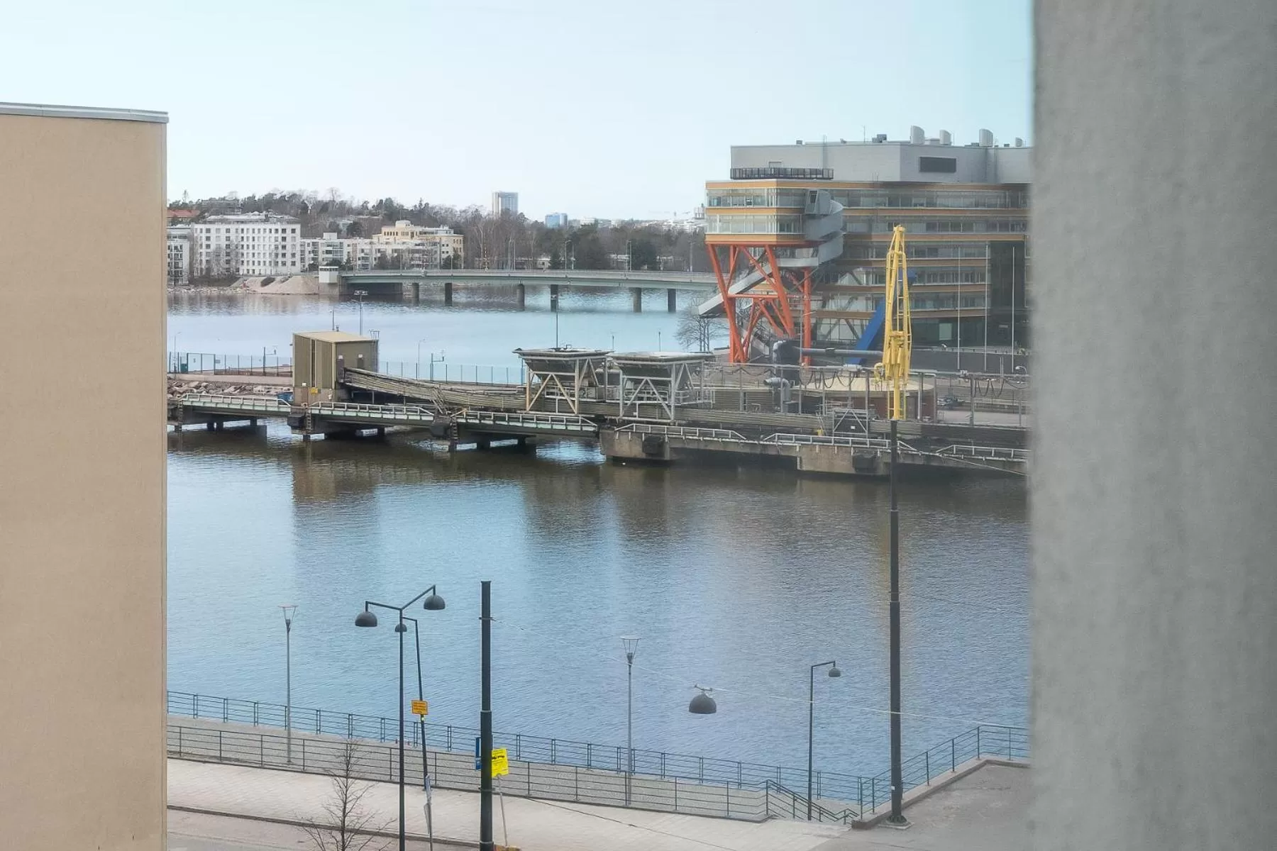 Sea view in Hiisi Hotel Helsinki Jätkäsaari