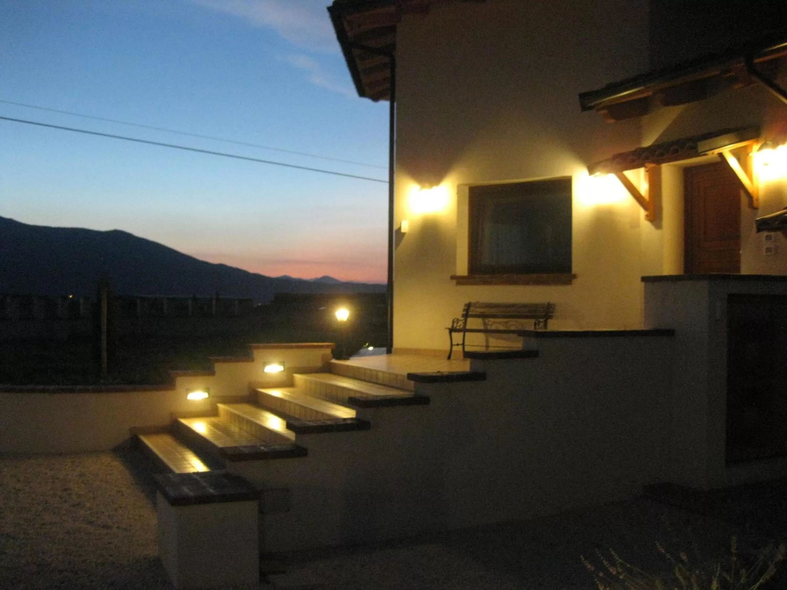 Facade/entrance in La Collina di Peppino