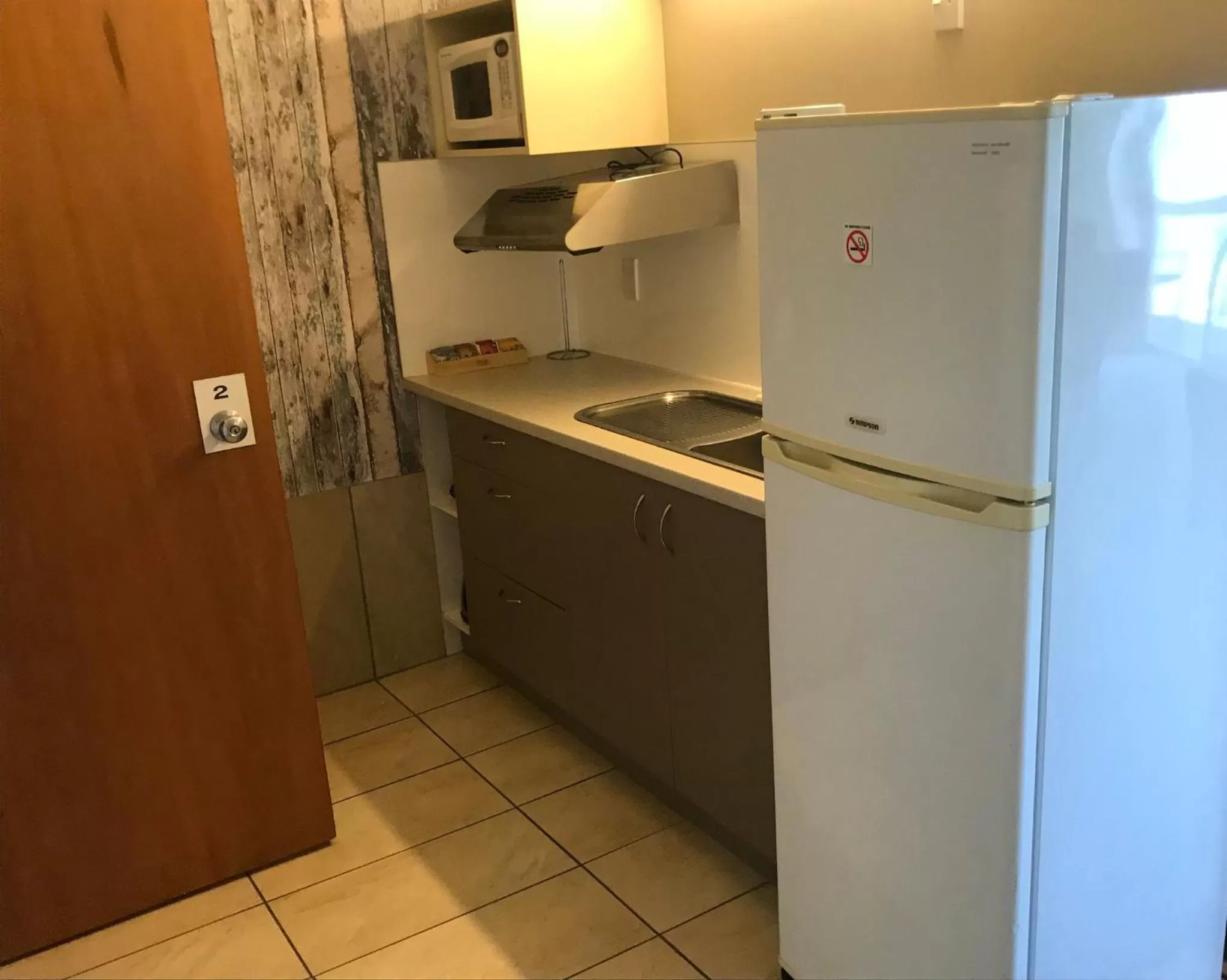 Kitchen or kitchenette in Earnslaw Lodge