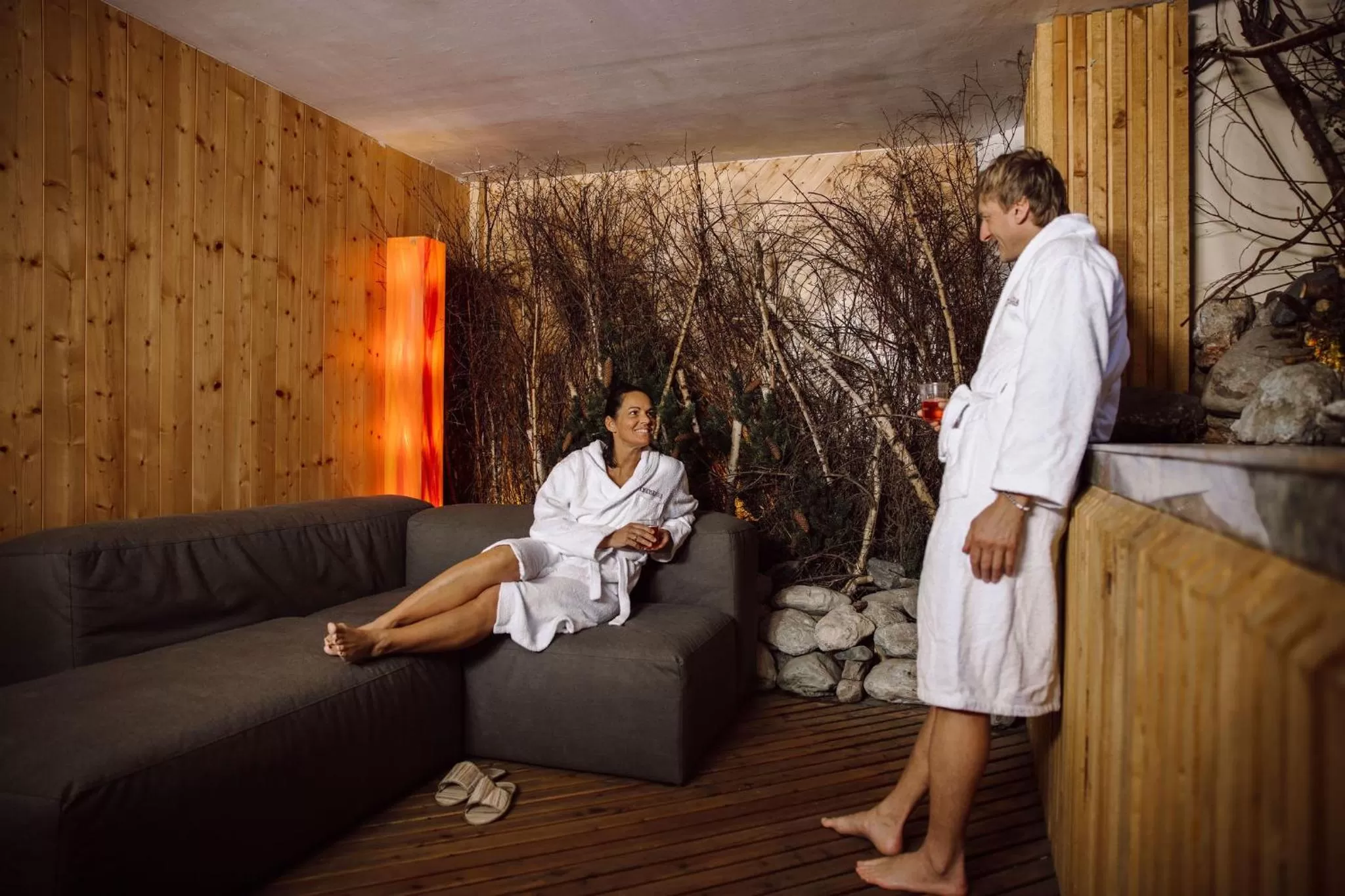 Sauna in TheResi Appartements