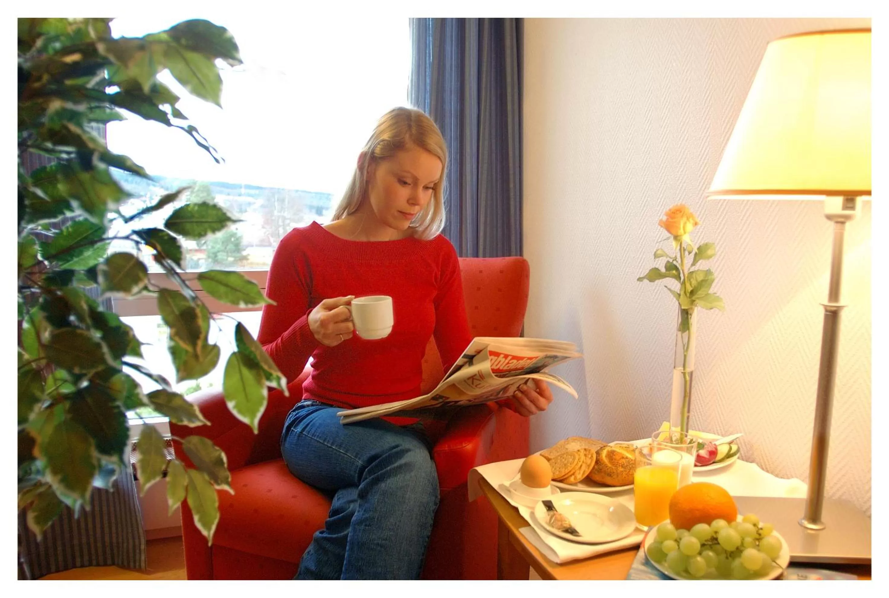 Photo of the whole room in Vinger Hotell