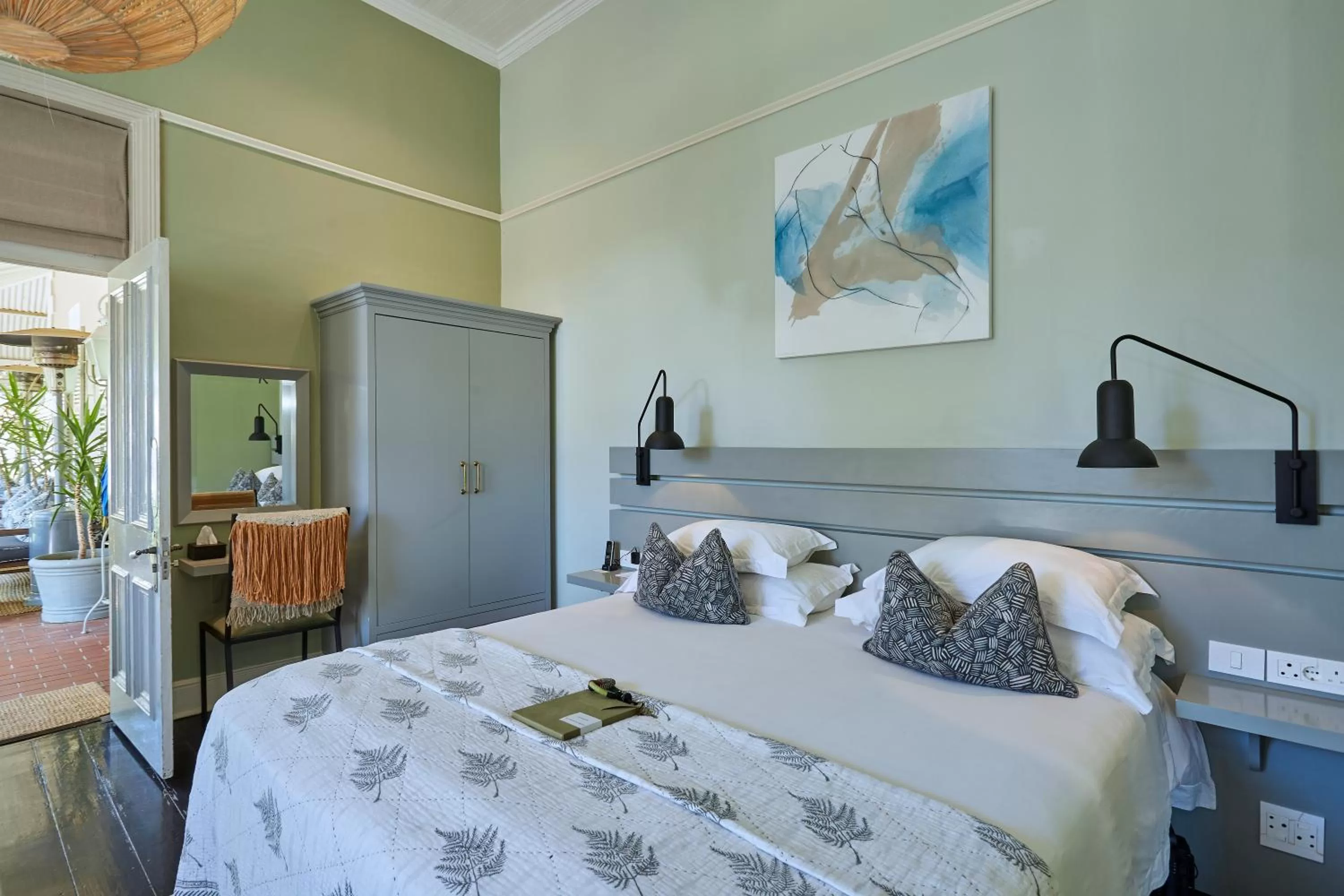 Bed in The Robertson Small Hotel and Spa by The Living Journey Collection