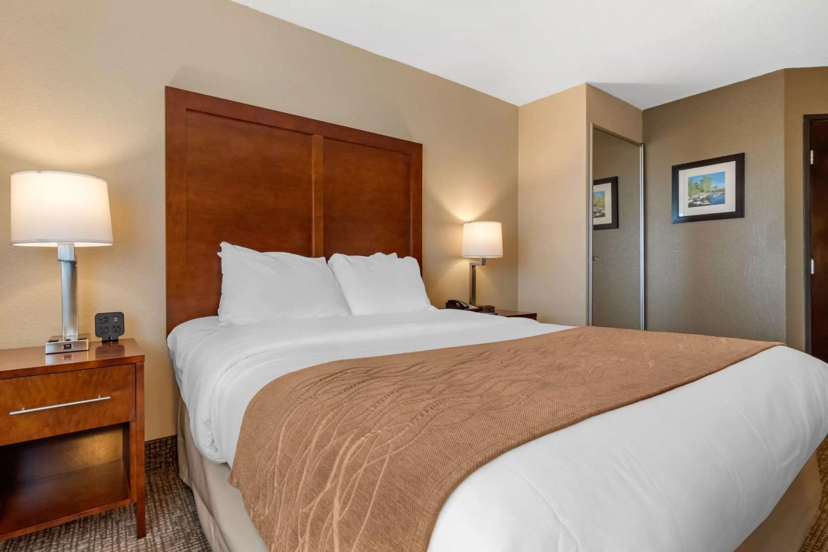 Photo of the whole room, Bed in Comfort Inn & Suites South Hill I-85