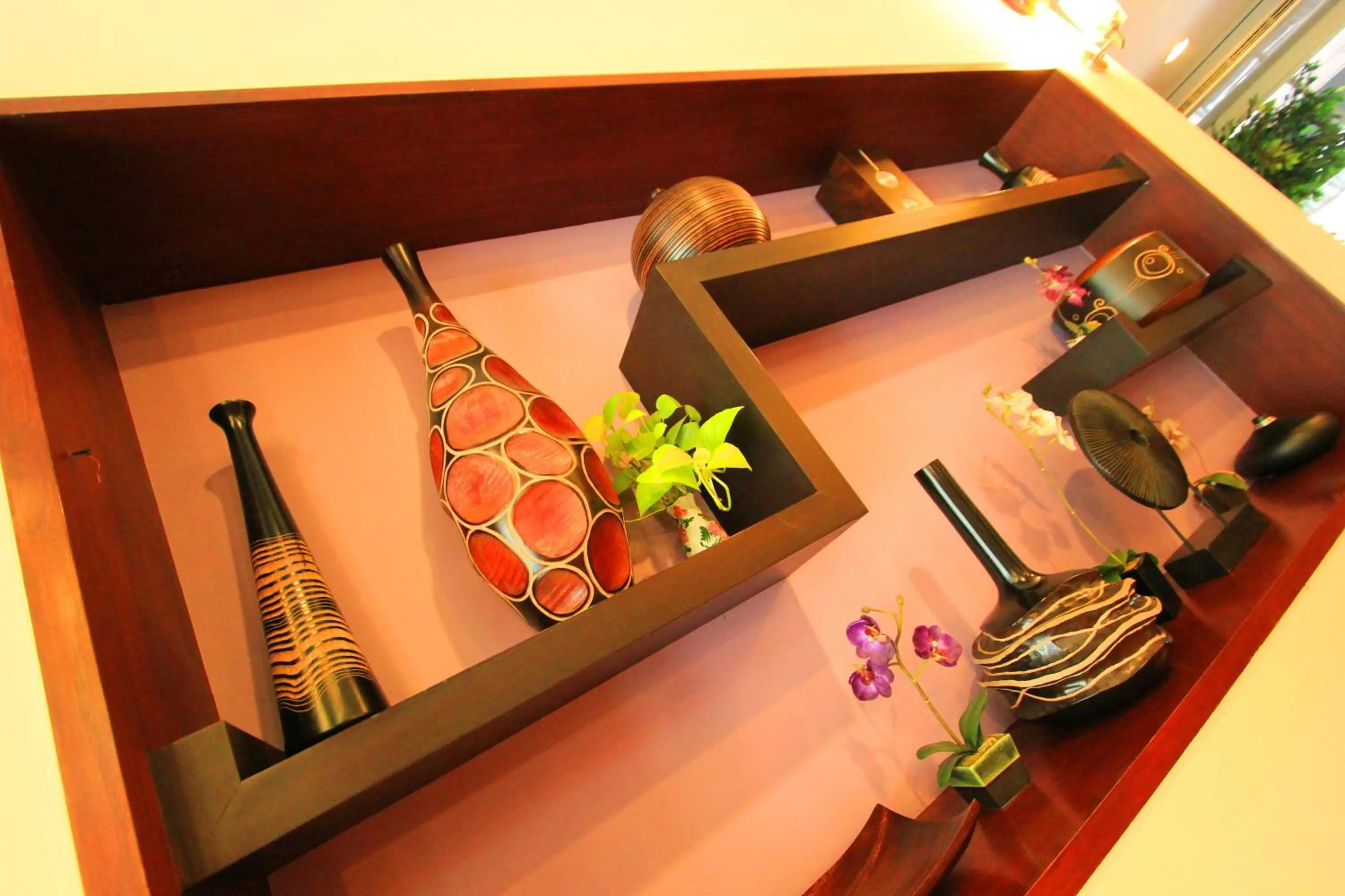 Decorative detail in Happyland Mansion