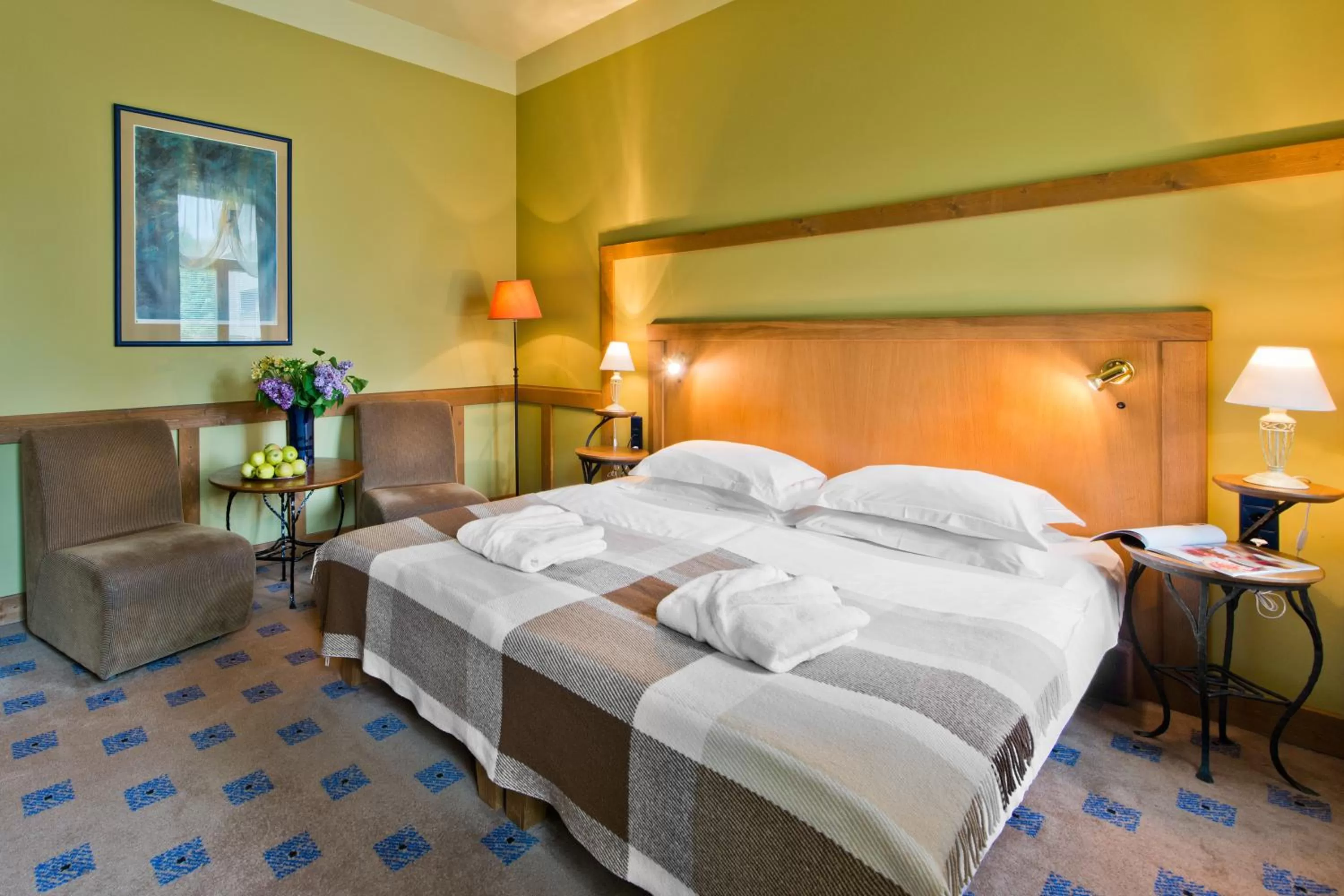 Bedroom, Bed in BEST BALTIC Hotel Druskininkai Central