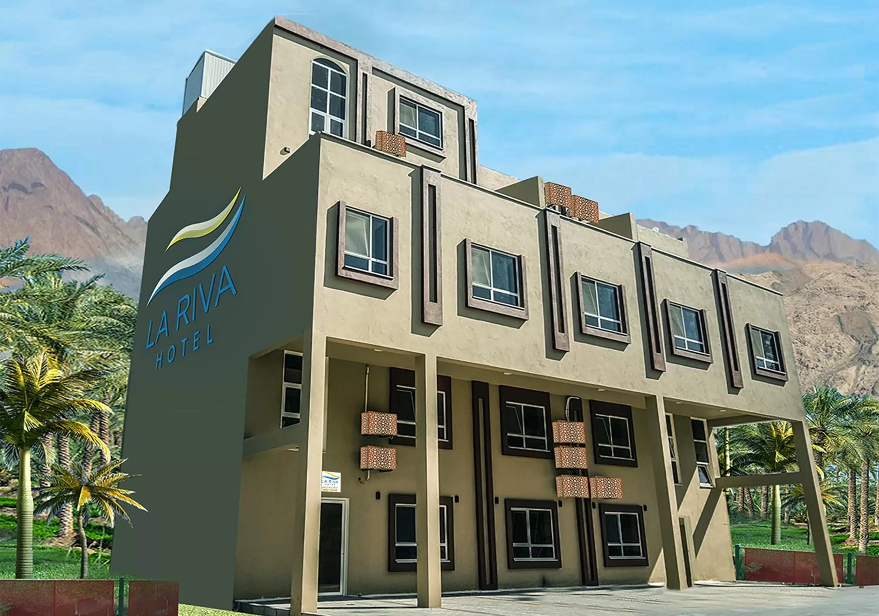 Property Building in La Riva Hotel