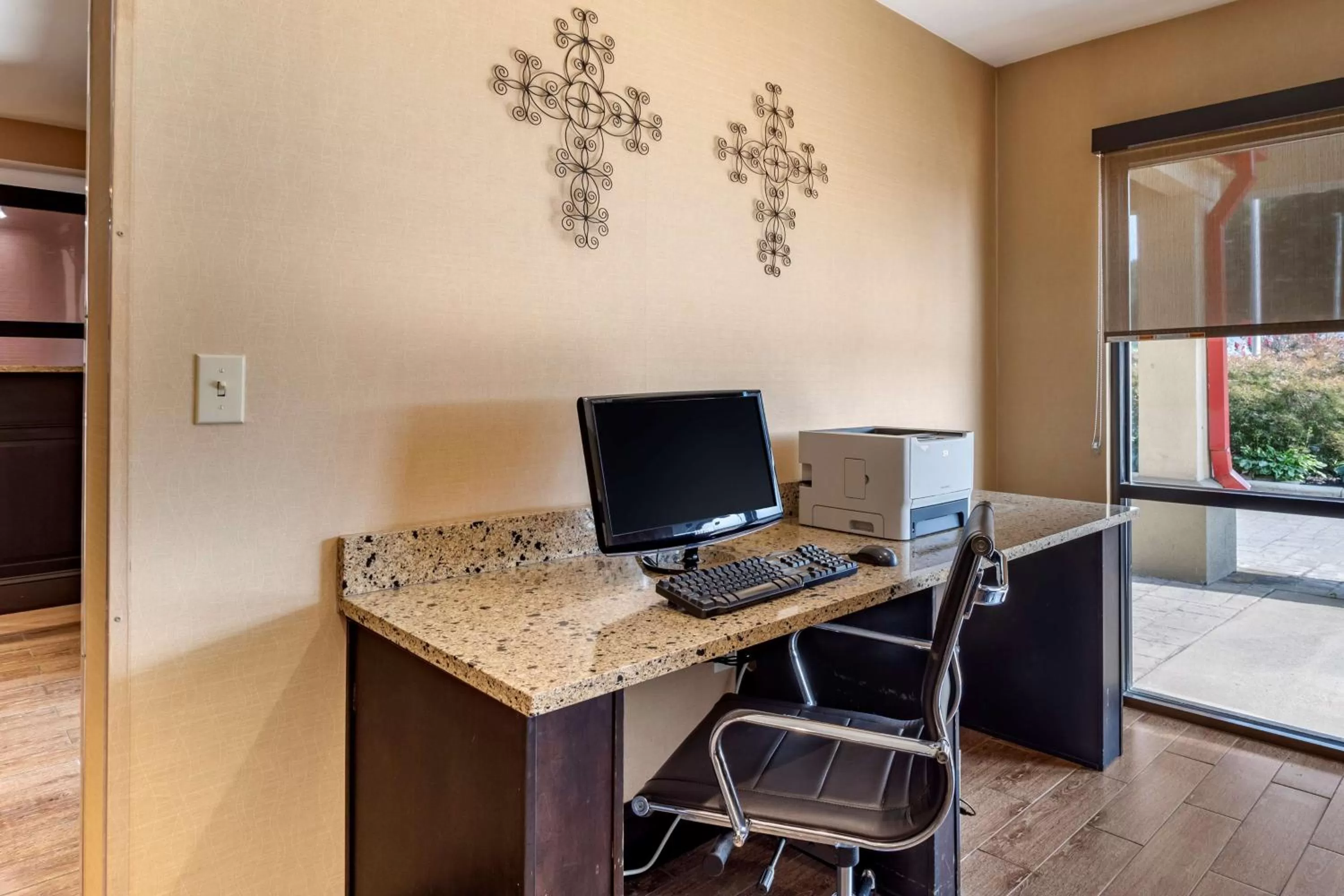 On site in Comfort Inn Biltmore West