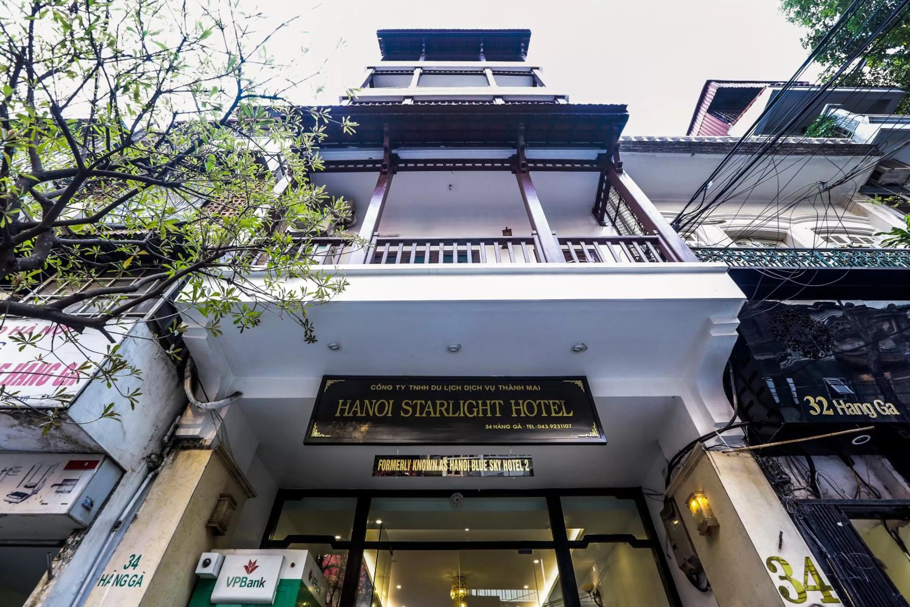 Property building in Hanoi Starlight Boutique Hotel