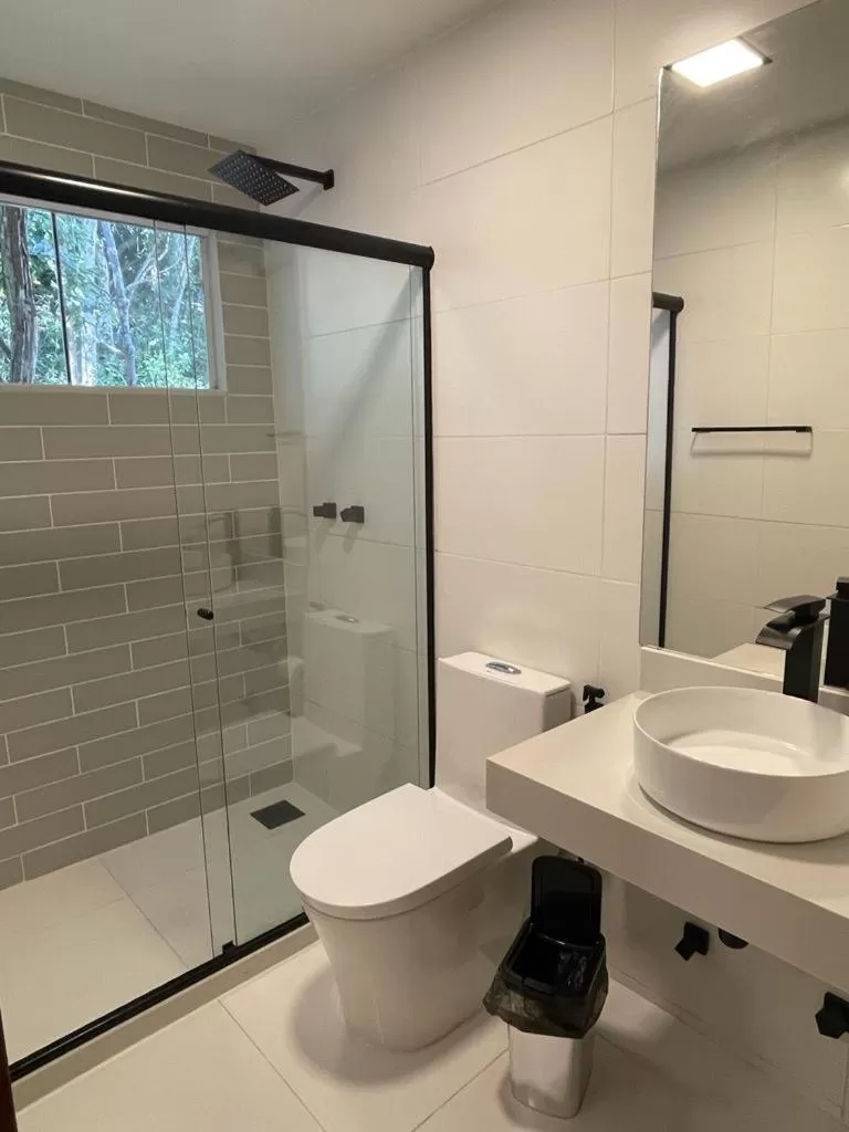 Bathroom in Pousada Peninsula de Buzios