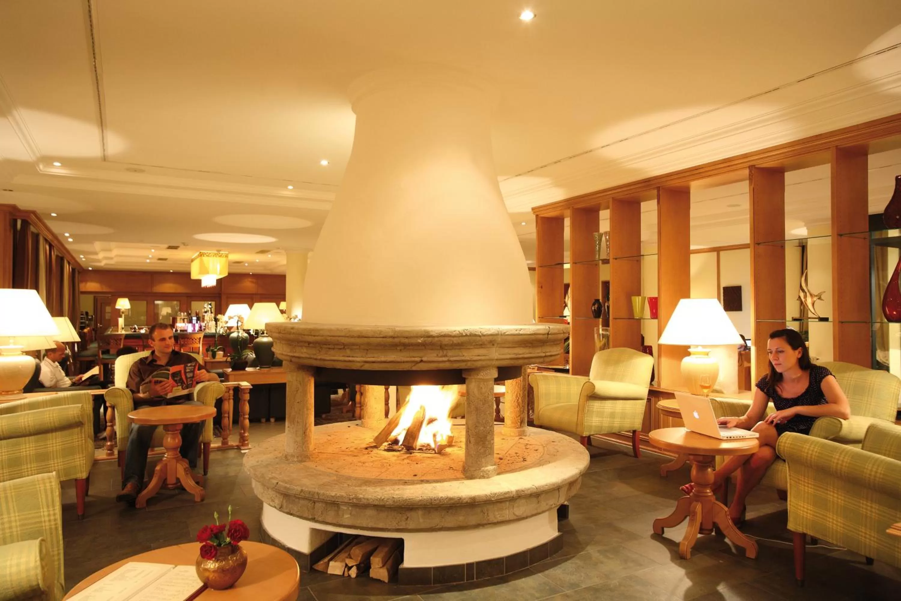 Lounge or bar in Parkhotel