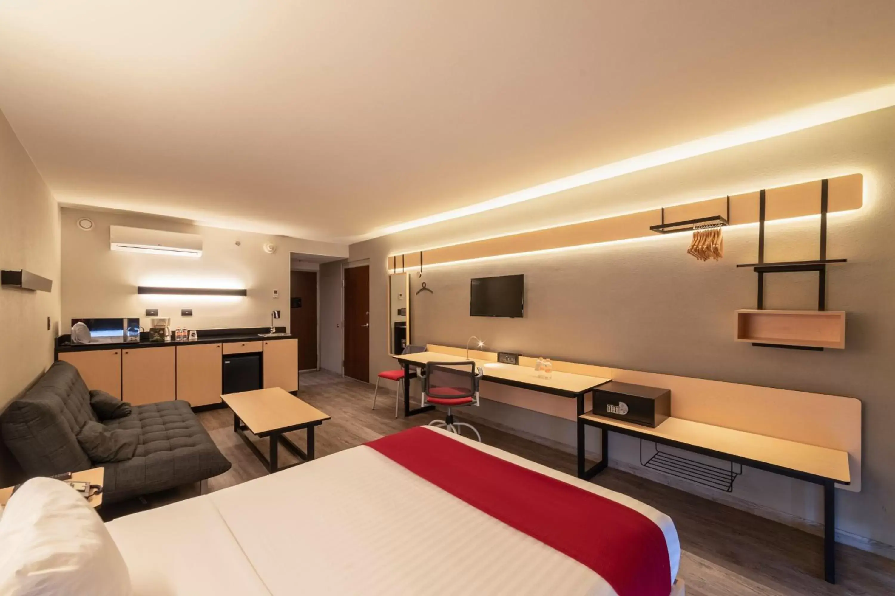 Superior Queen Room with Sofa Bed in City Express Plus by Marriott Guadalajara Palomar Superior Queen Room with Sofa Bed in City Express Plus by Marriott Guadalajara Palomar