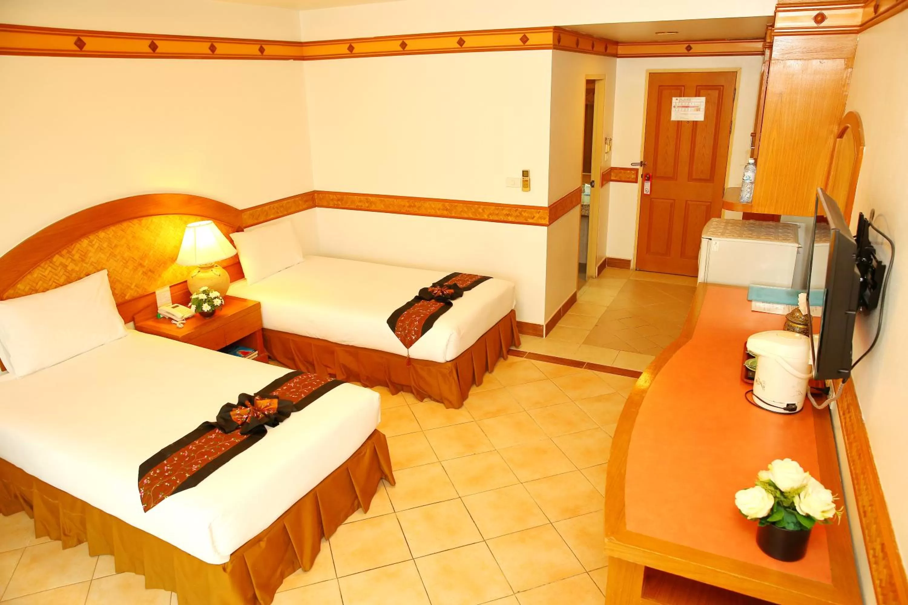 Bed in Diana Garden Resort - SHA Extra Plus