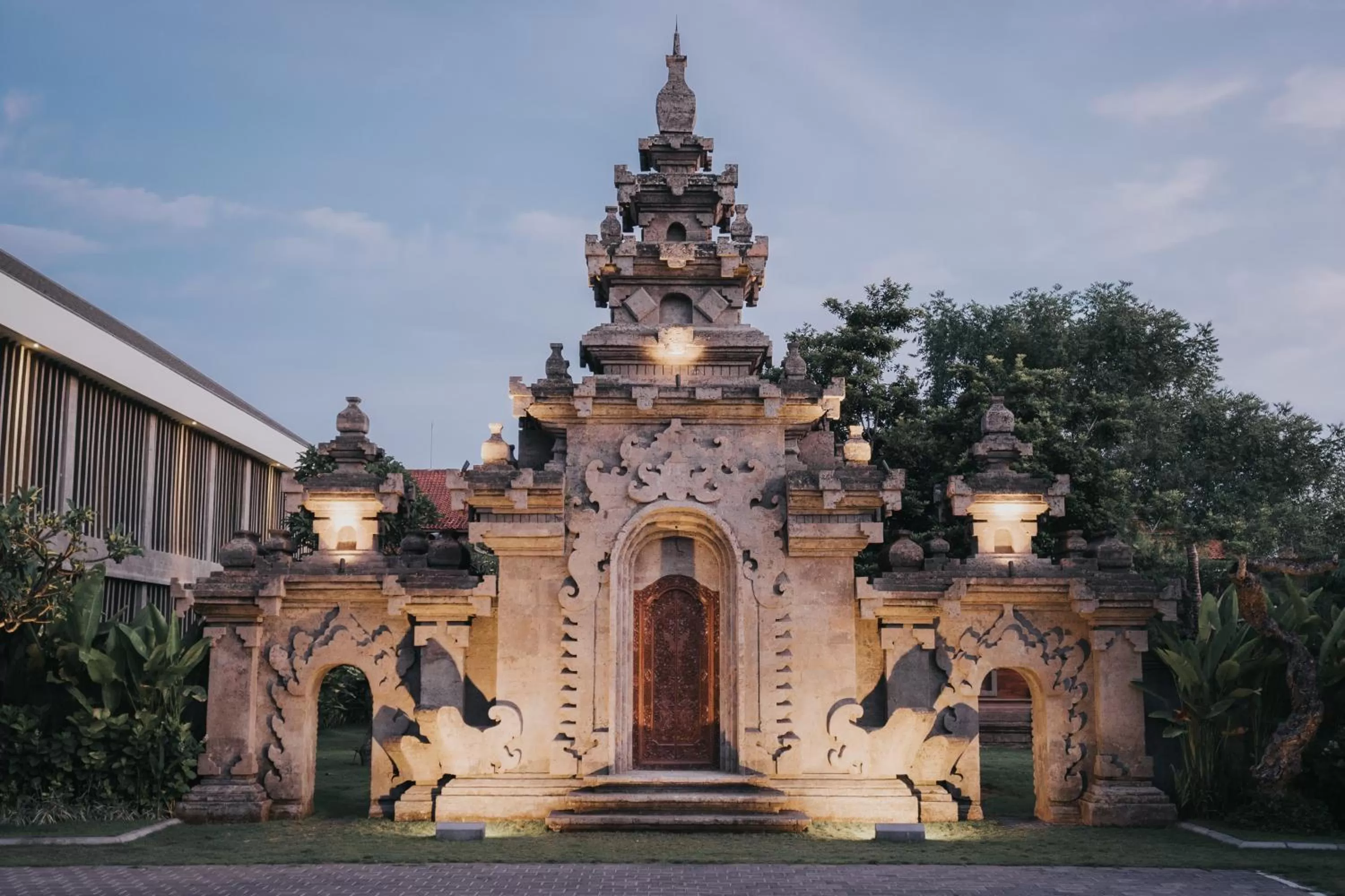 Facade/entrance in Anja Jimbaran