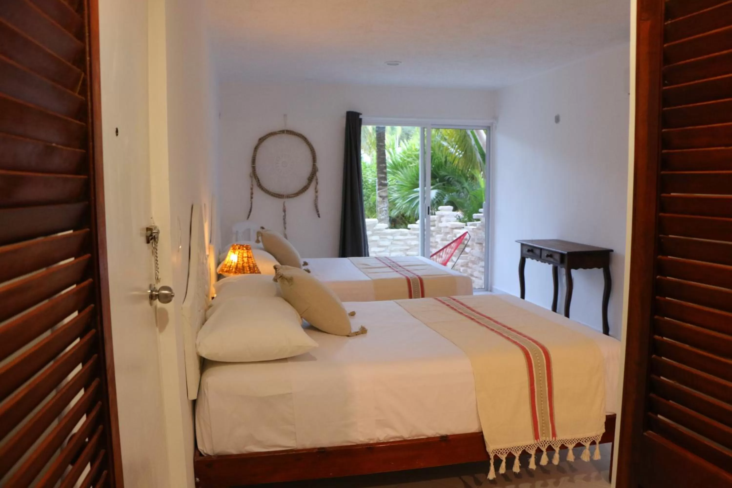 Balcony/Terrace, Bed in WishTulum