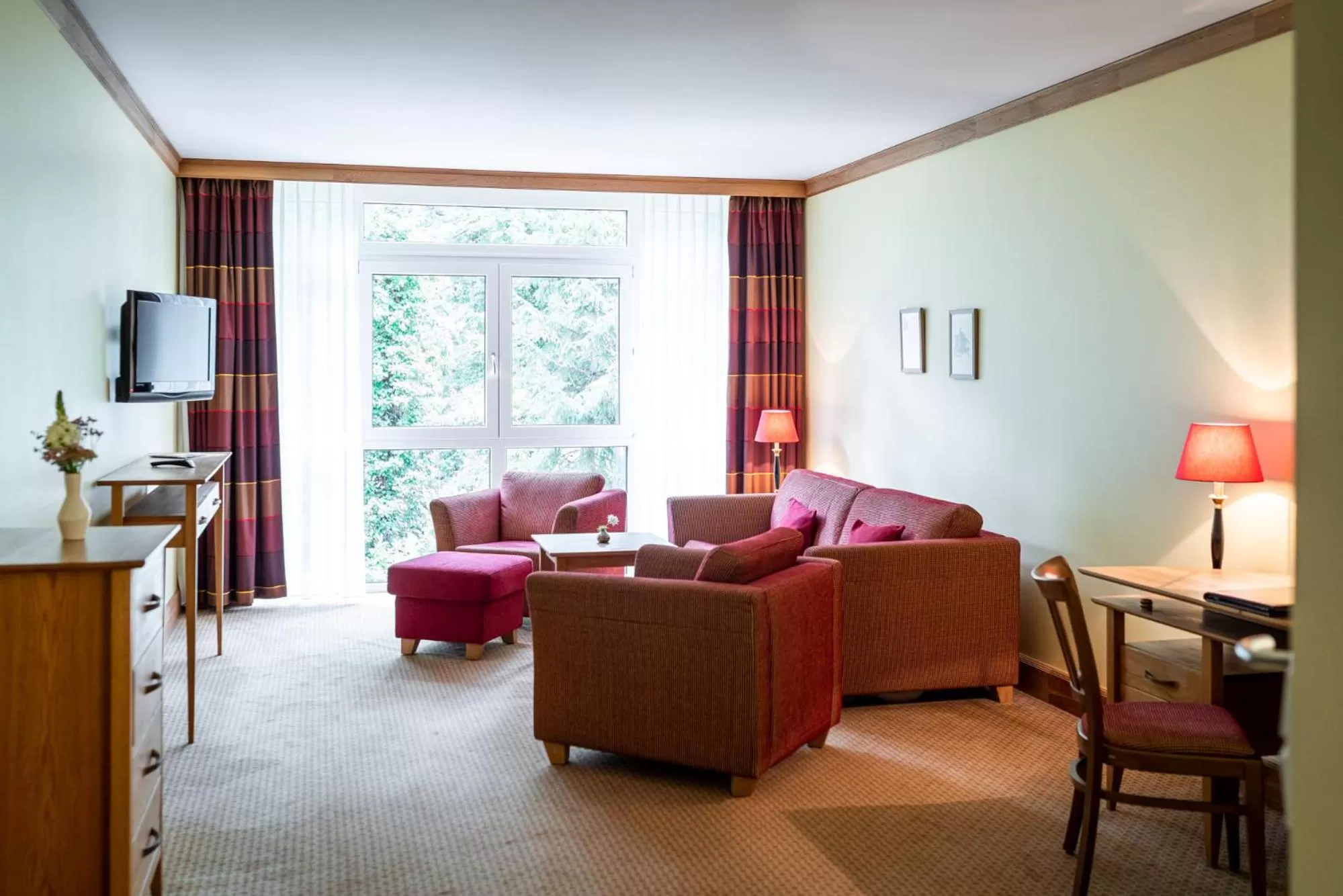 Living room in Waldhotel Tannenhäuschen