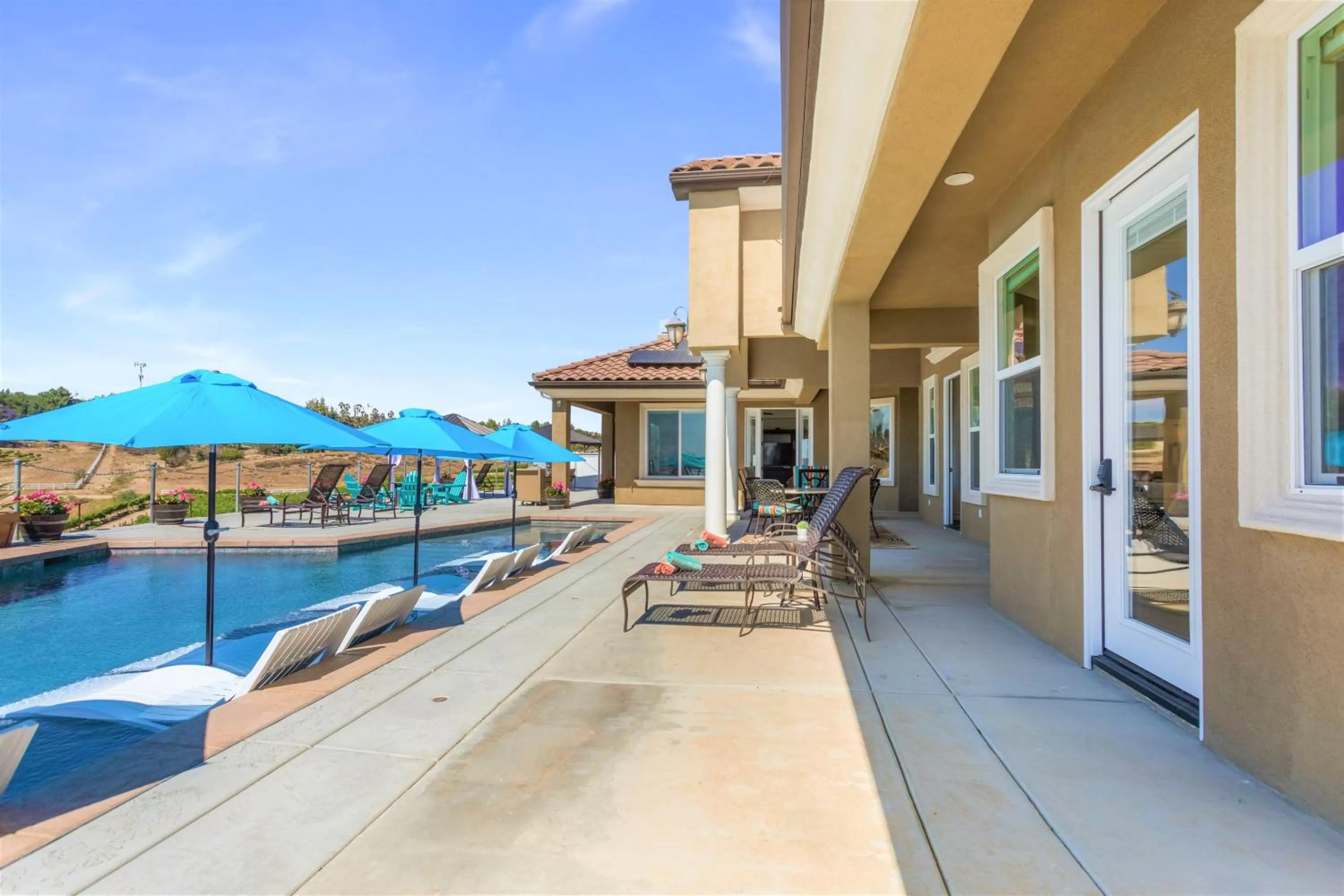 Swimming pool in Gaia Inn & Spa- Adult Only- Temecula Wine Country