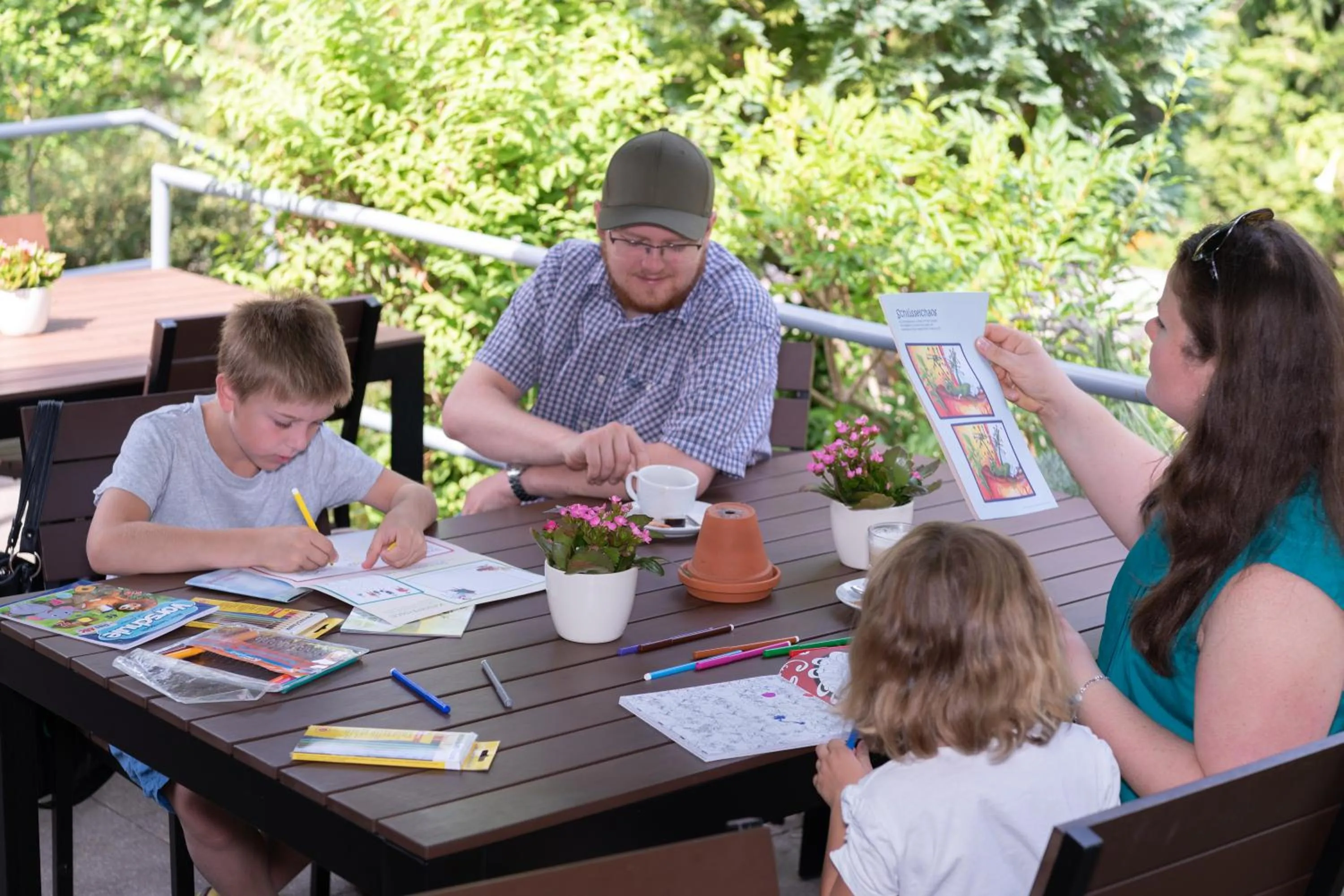 Balcony/Terrace in Familienhotel Citylight