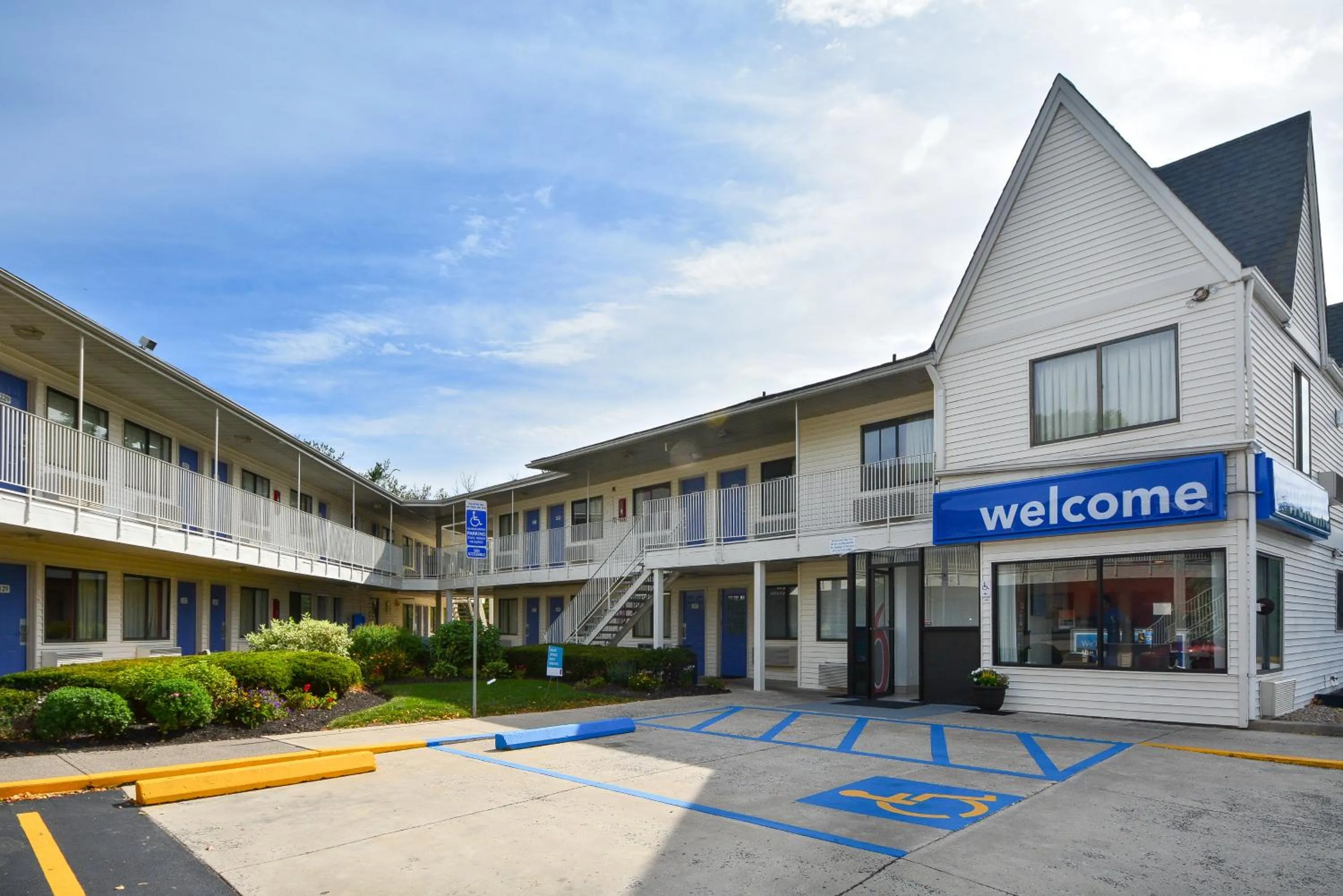 Facade/entrance in Motel 6-Southington, CT - Hartford