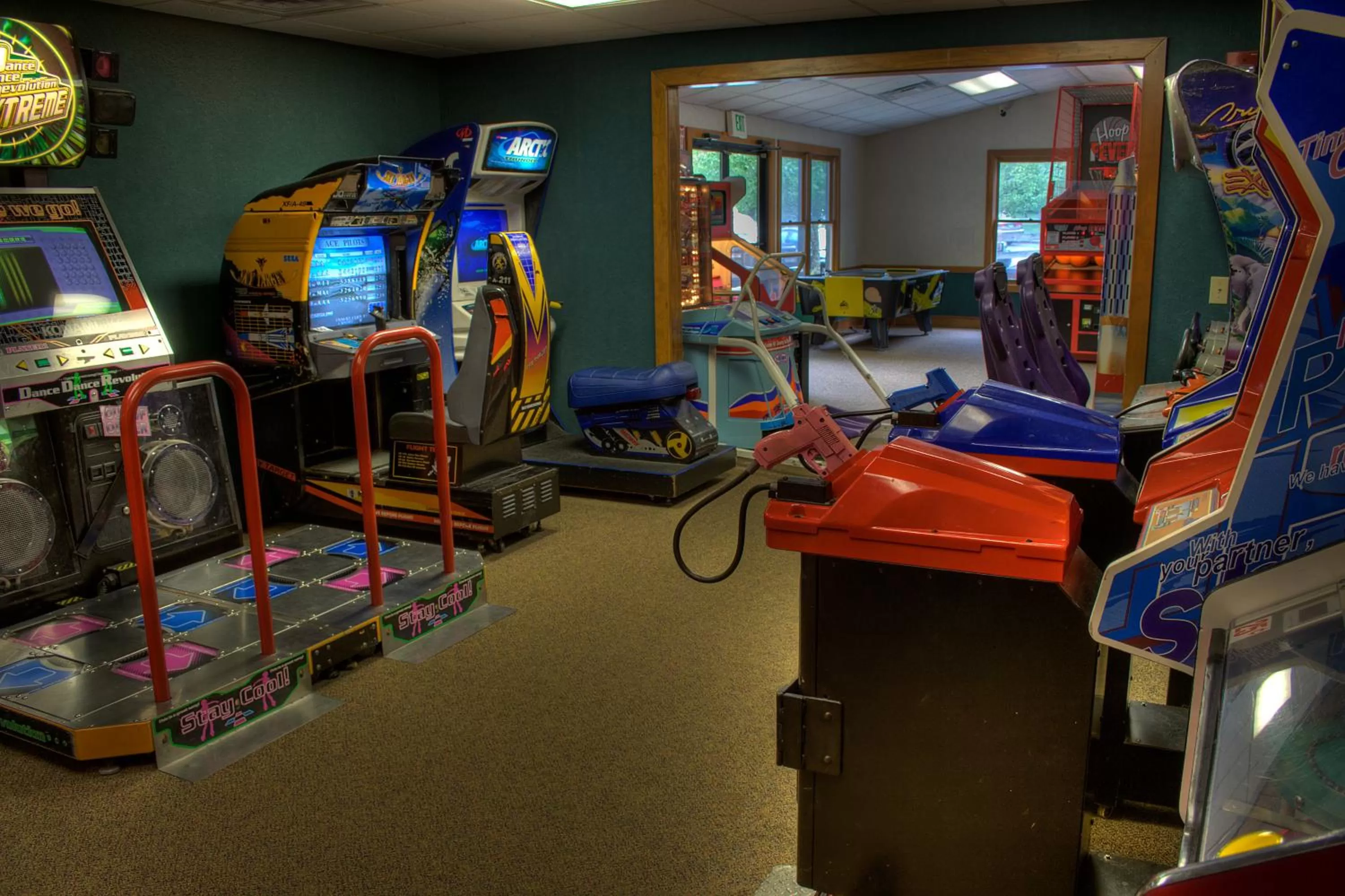 Game Room in Foxhunt at Sapphire Valley