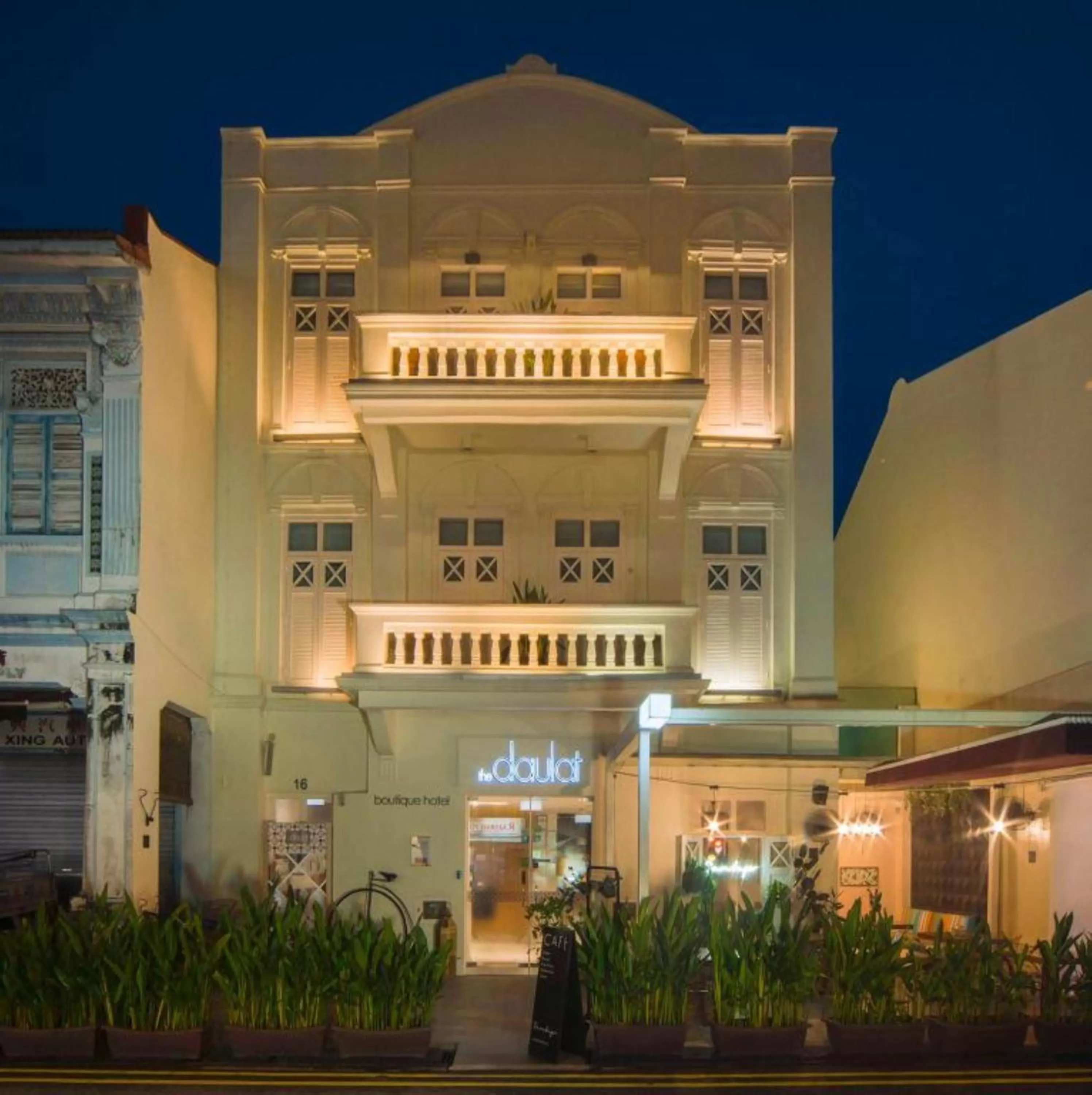 Property building in The Daulat by Hotel Calmo