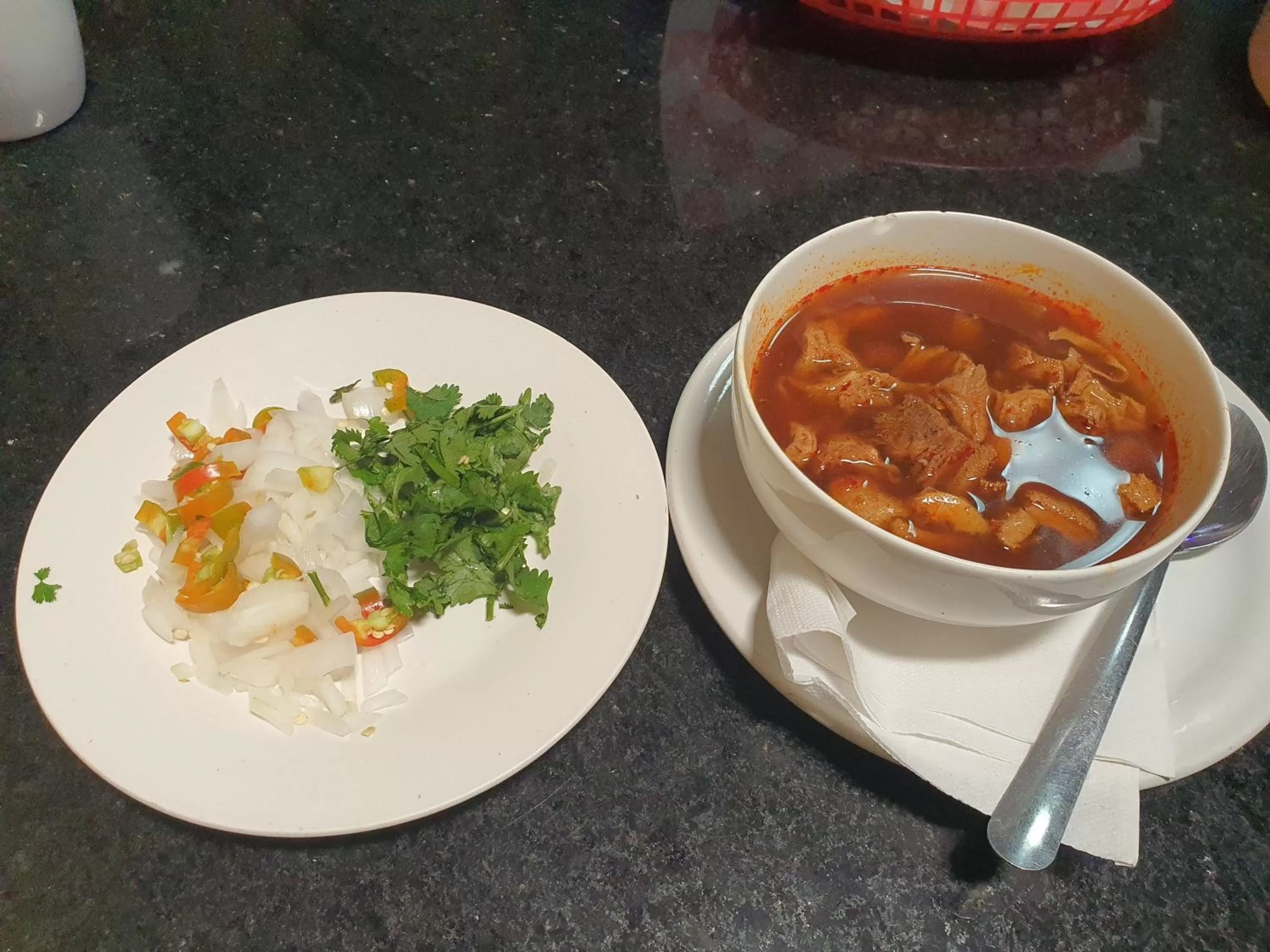 Breakfast in Hotel Posada Santa Fe Sabinas
