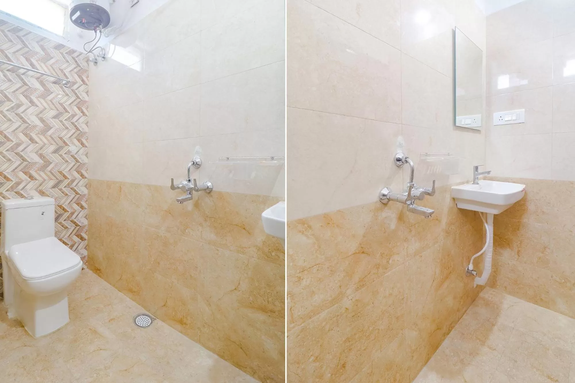 Toilet in FabHotel Broholic Suites - Nr US Consulate, Financial District