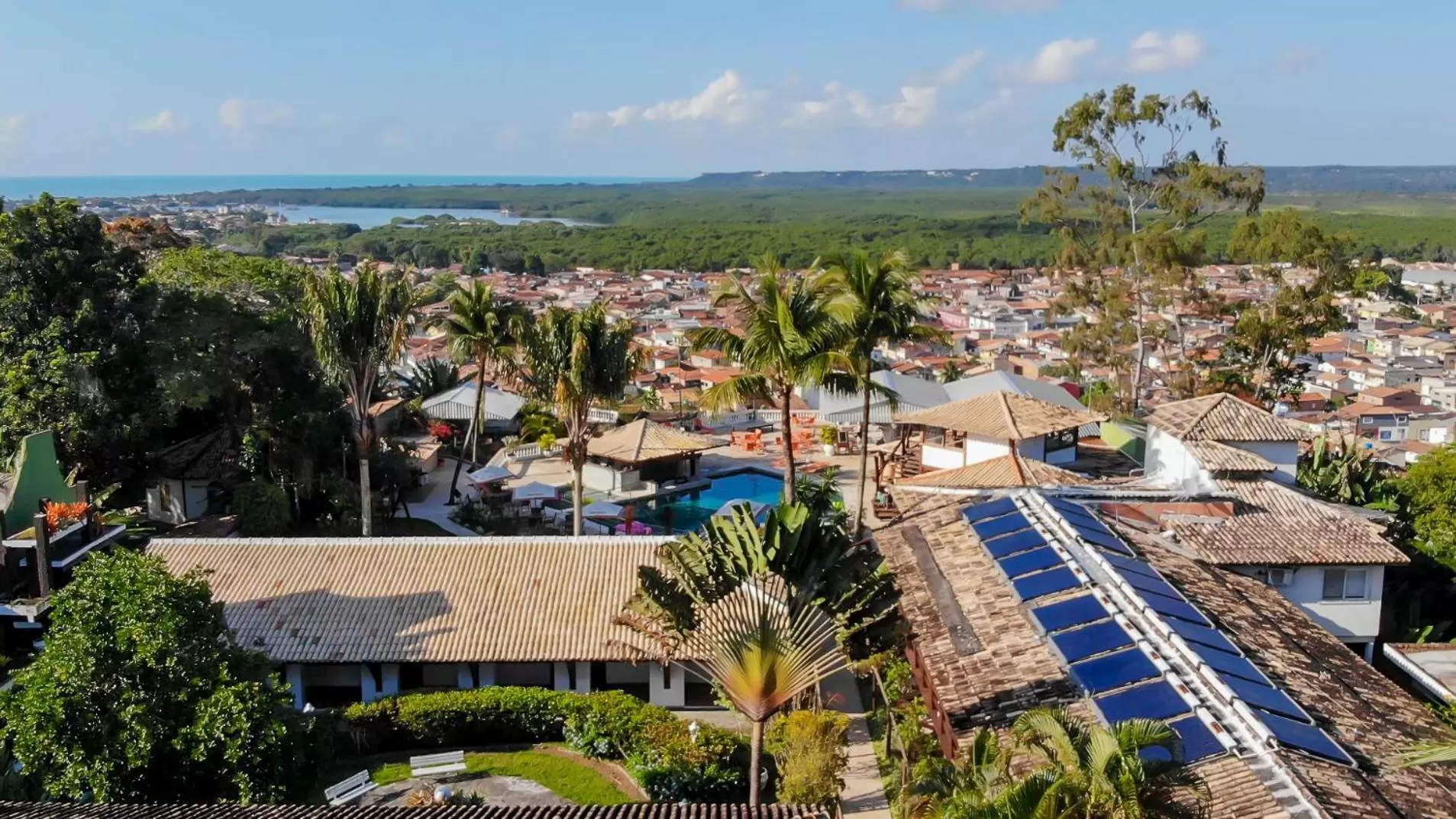Bird's eye view in Hotel Solar do Imperador